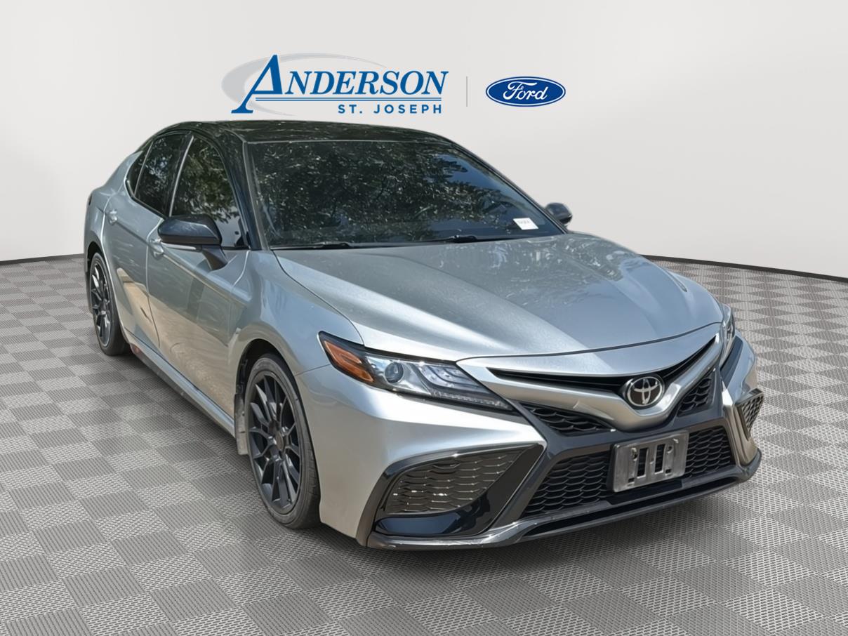 Celestial Silver/Midnight Black Metallic 2021 Toyota Camry XSE FWD Sedan Front-Wheel Drive 8-Speed Automatic