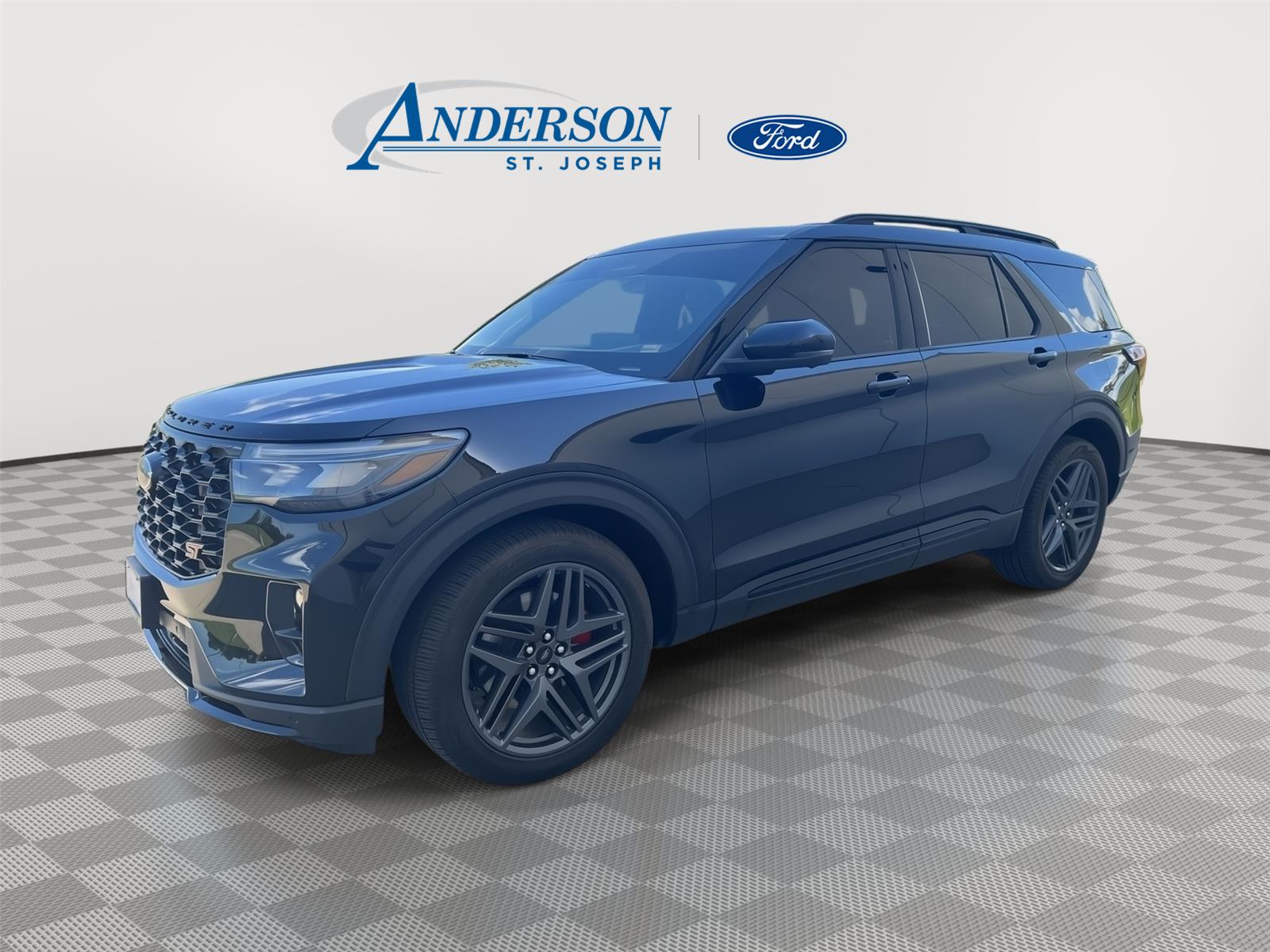 Agate Black 2026 Ford Explorer SUV / Crossover All-Wheel Drive Automatic