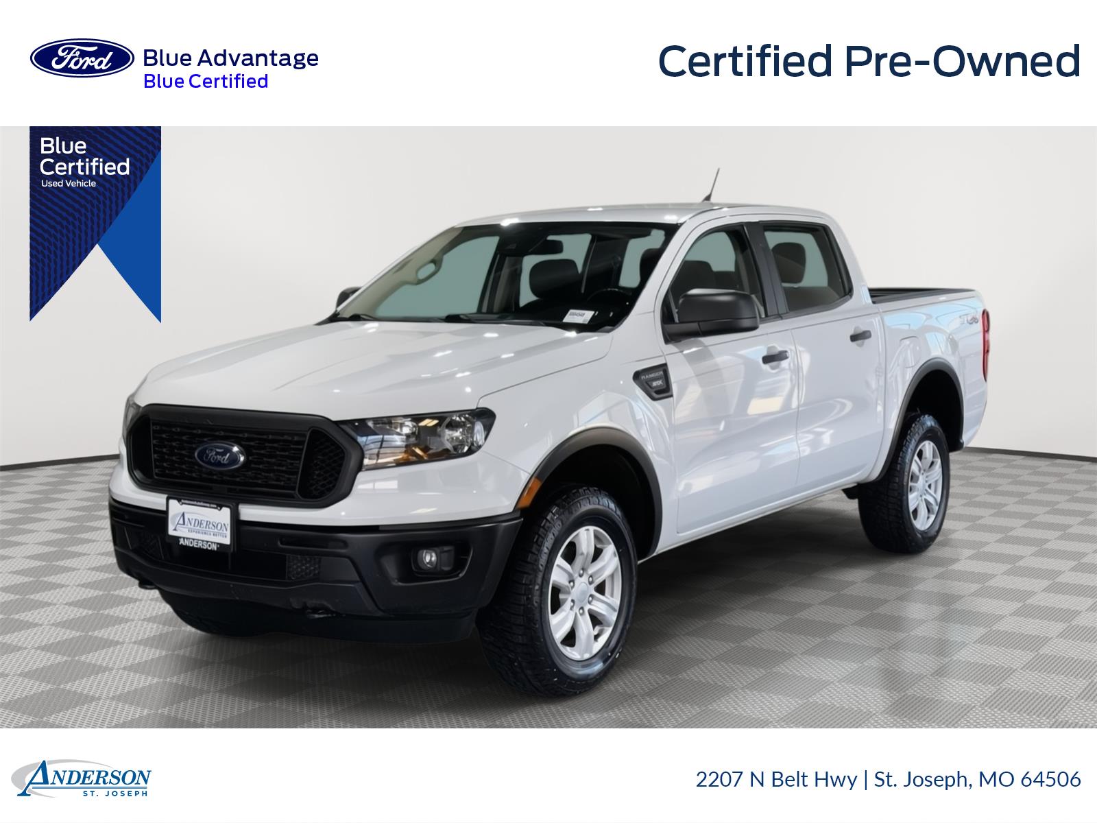  2020 Ford Ranger XL SuperCrew RWD   