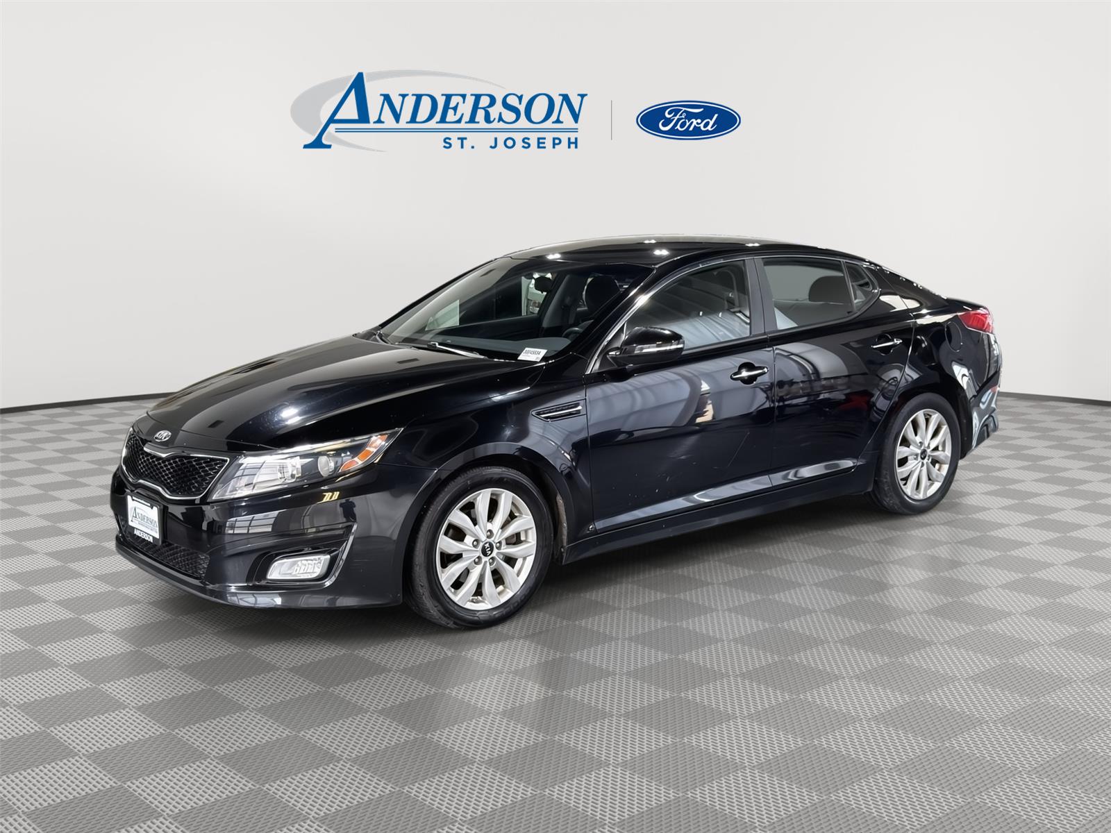 Aurora Black Pearl 2015 Kia Optima Sedan Front-Wheel Drive Automatic