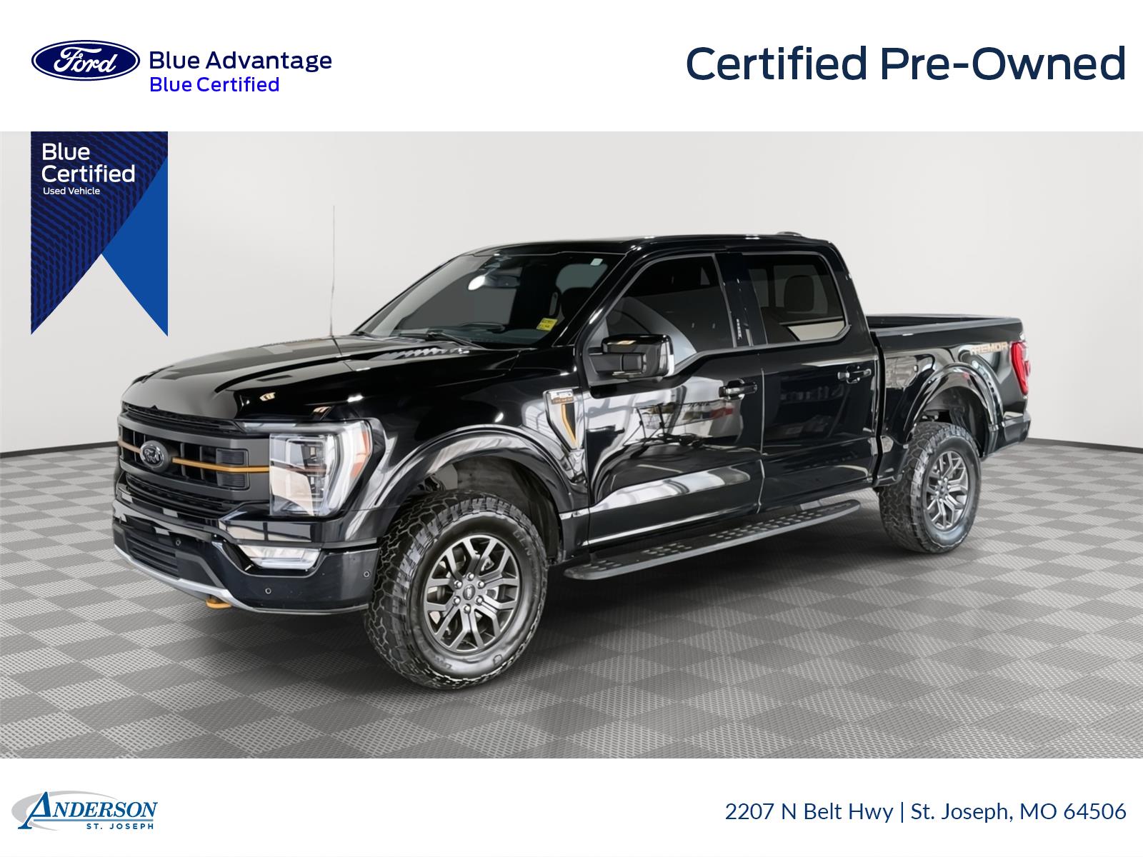 Agate Black 2023 Ford F-150 Pickup Truck Four-Wheel Drive Automatic