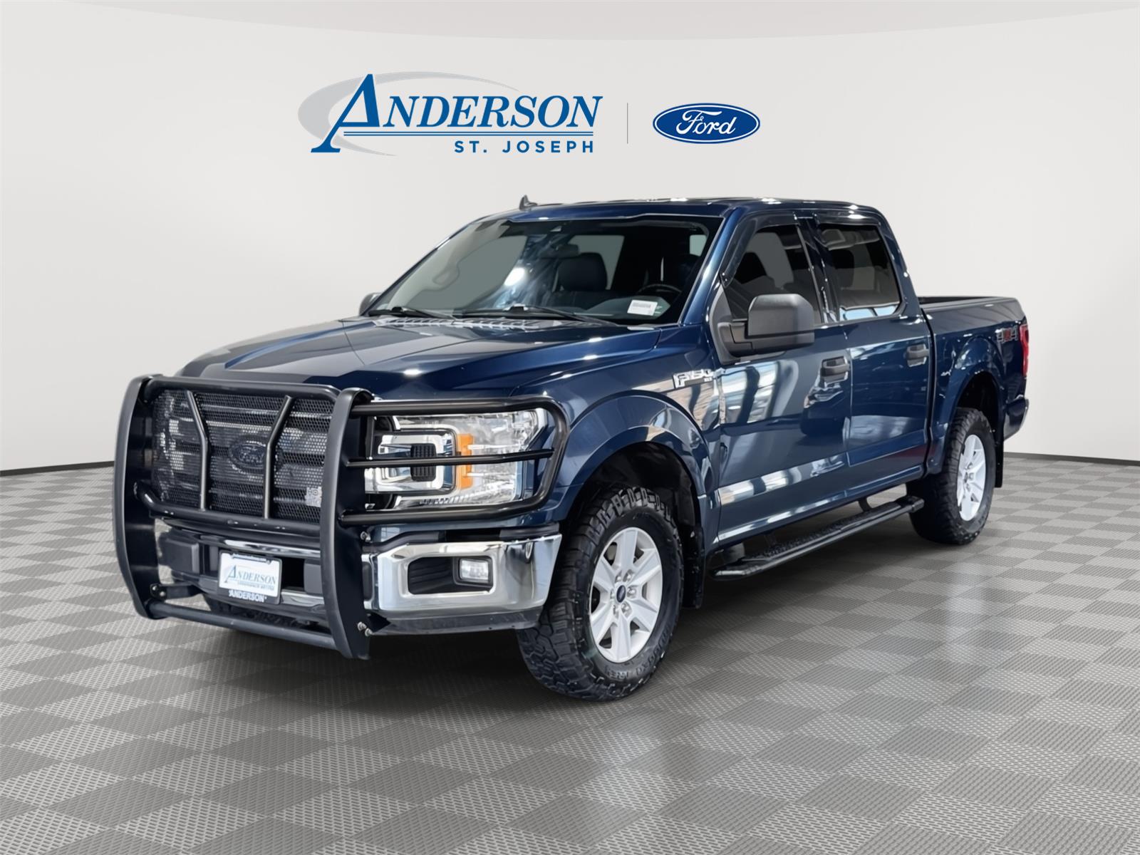 Blue Jeans 2020 Ford F-150 Pickup Truck Four-Wheel Drive Automatic