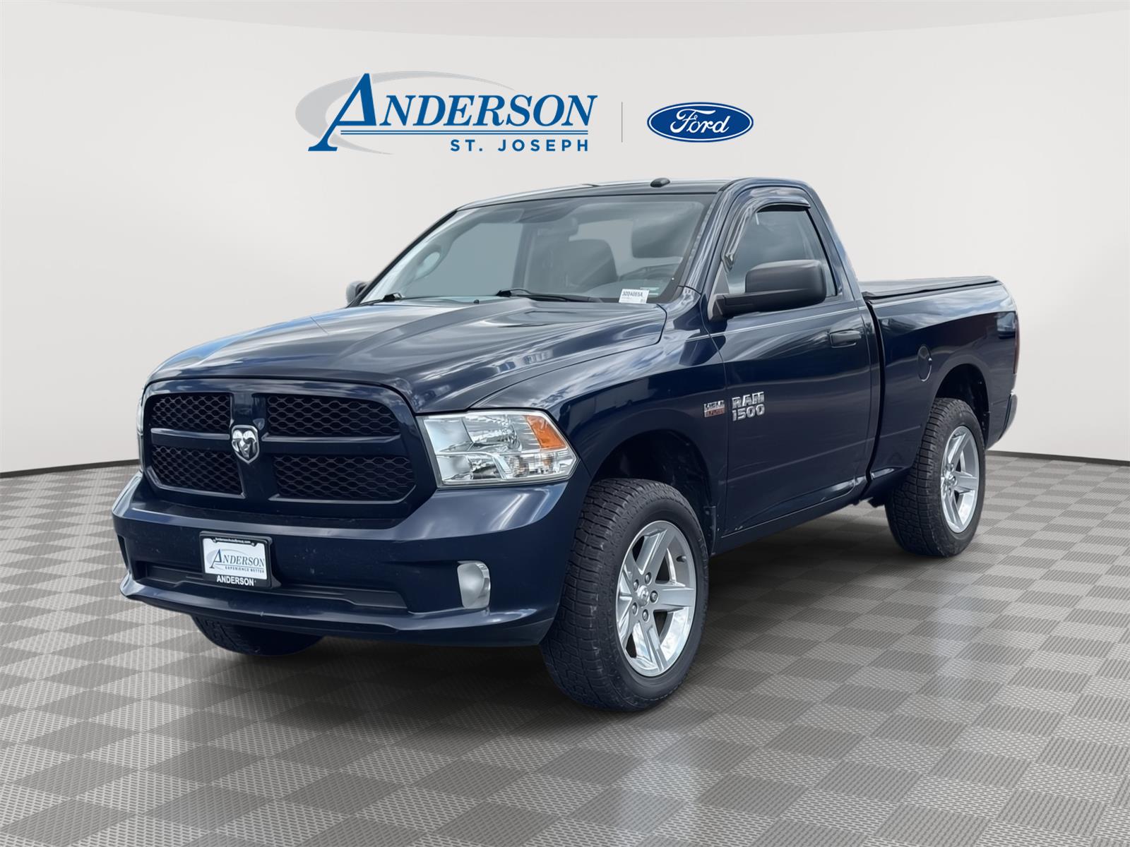 True Blue Pearl 2013 RAM 1500 Pickup Truck Four-Wheel Drive 6-Speed Automatic