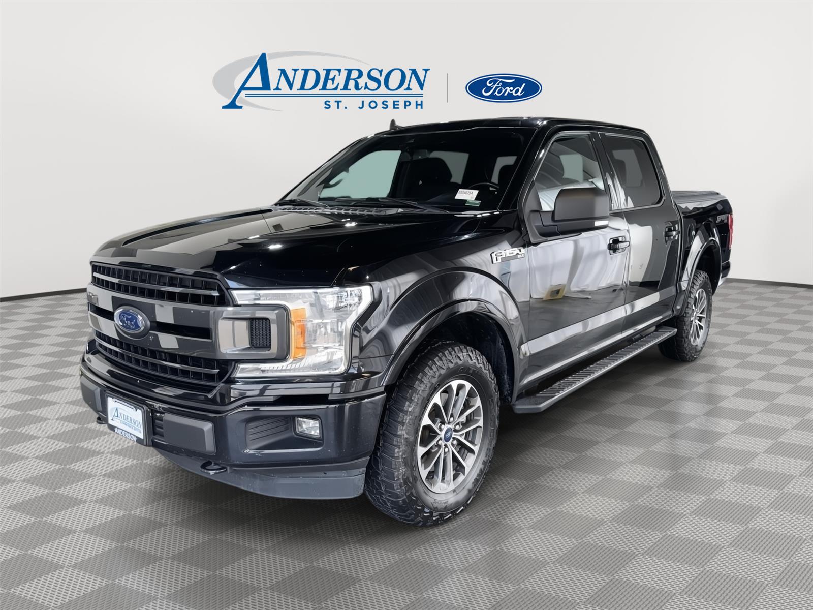 Agate Black 2020 Ford F-150 Pickup Truck Four-Wheel Drive Automatic