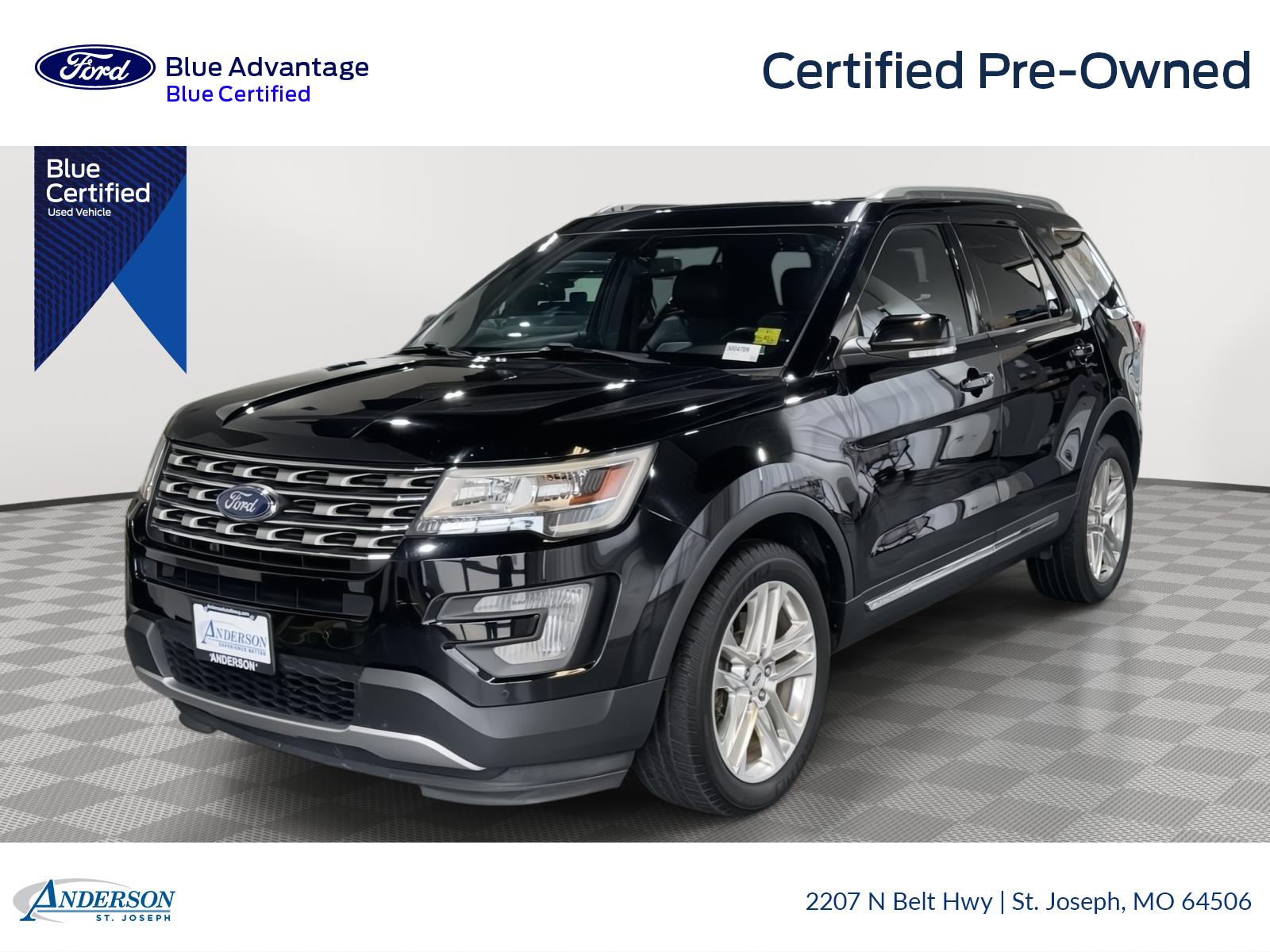 Shadow Black 2017 Ford Explorer SUV / Crossover All-Wheel Drive 6-Speed Automatic