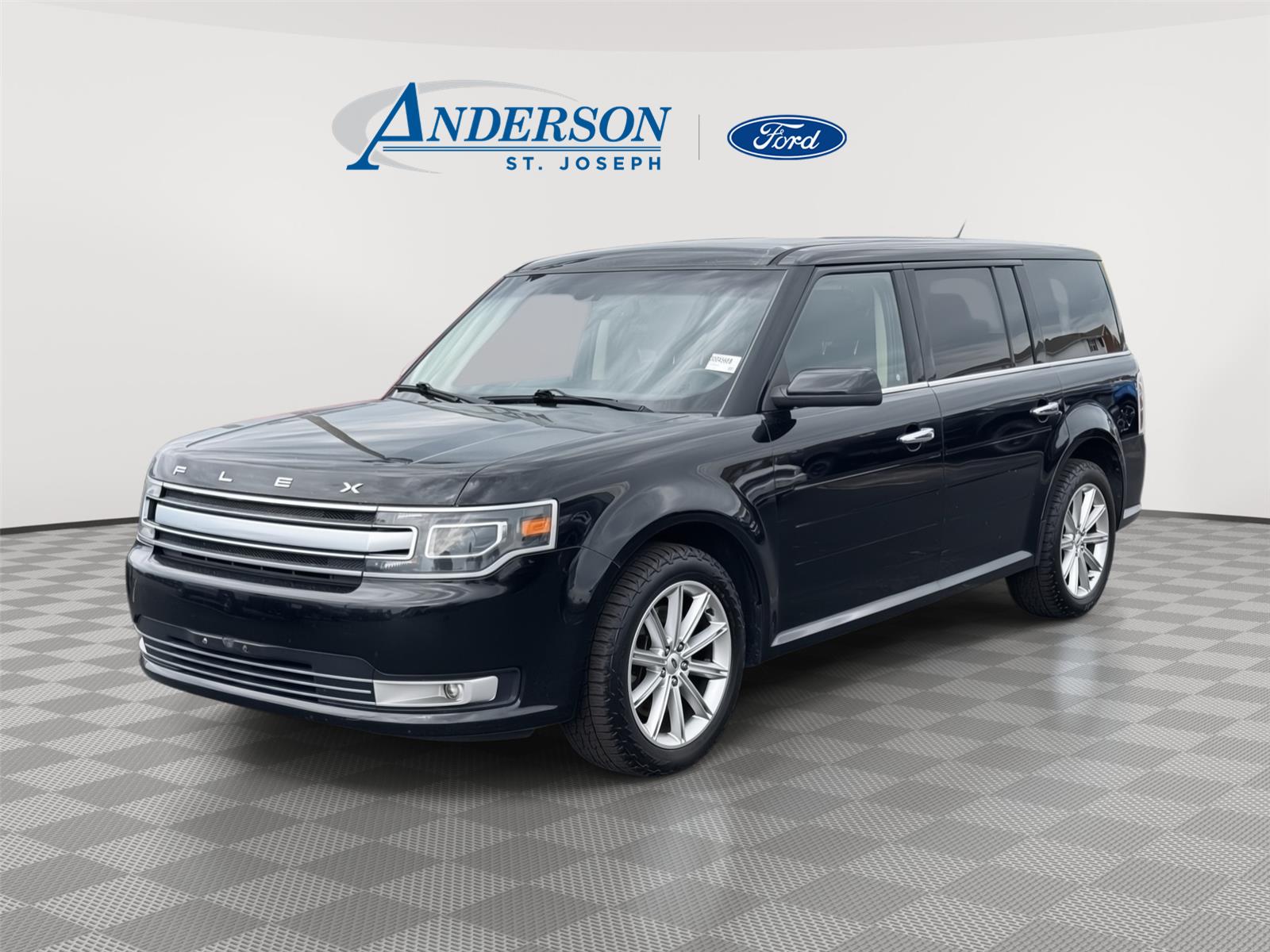 Shadow Black 2018 Ford Flex SUV / Crossover All-Wheel Drive 6-Speed Automatic