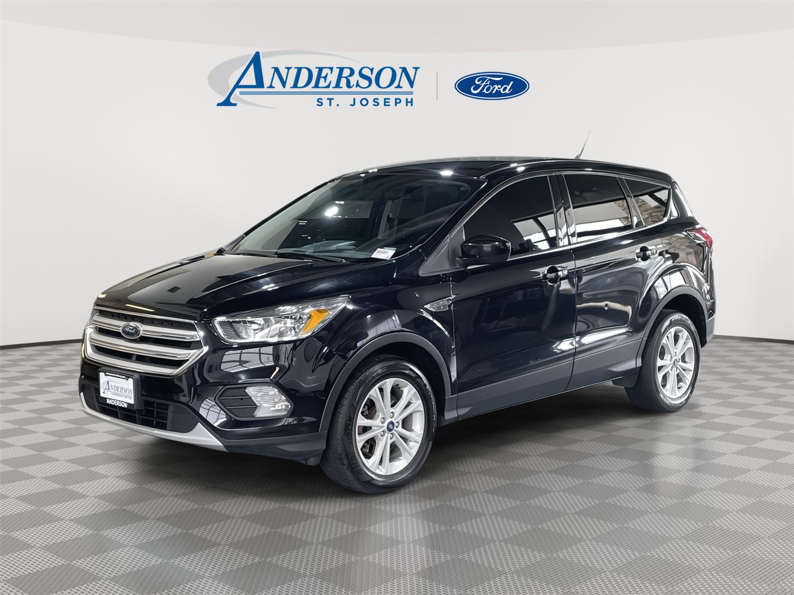 Agate Black 2019 Ford Escape SUV / Crossover All-Wheel Drive 6-Speed Automatic