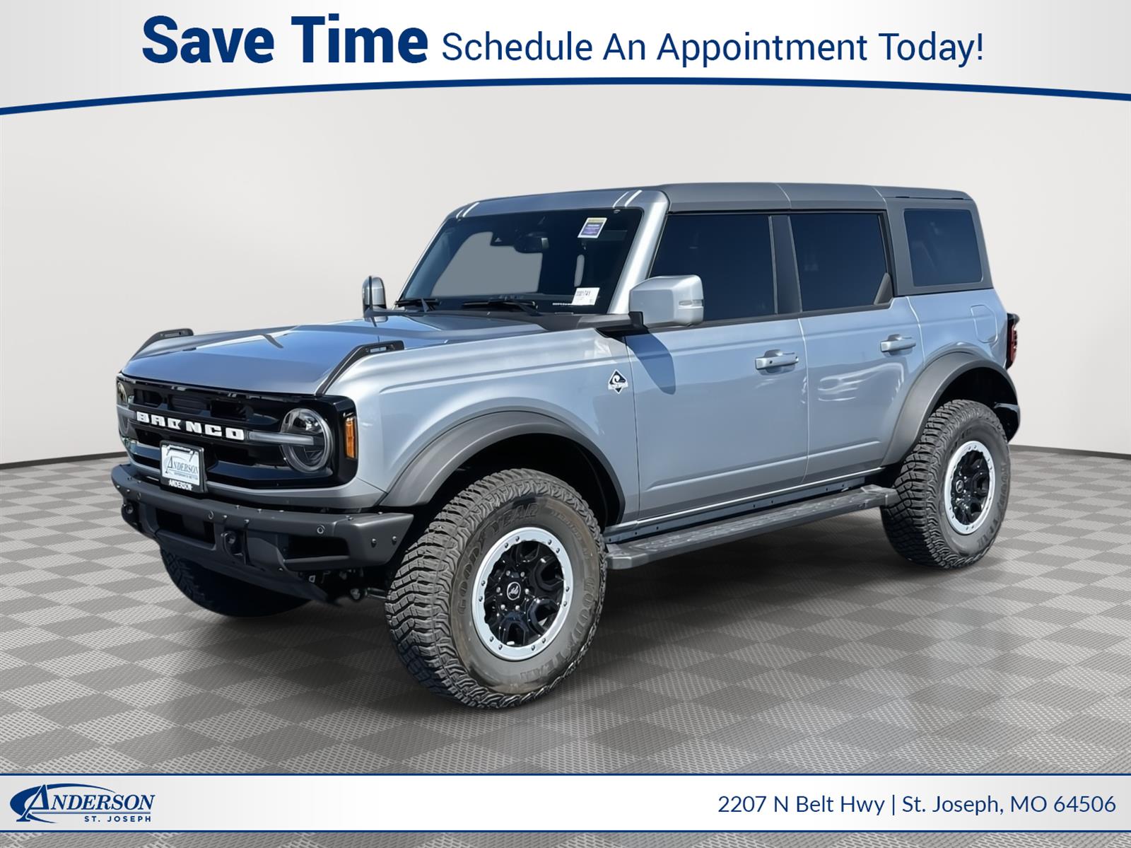 New 2024 Ford Bronco Outer Banks Stock: 3001741 – Anderson Ford 