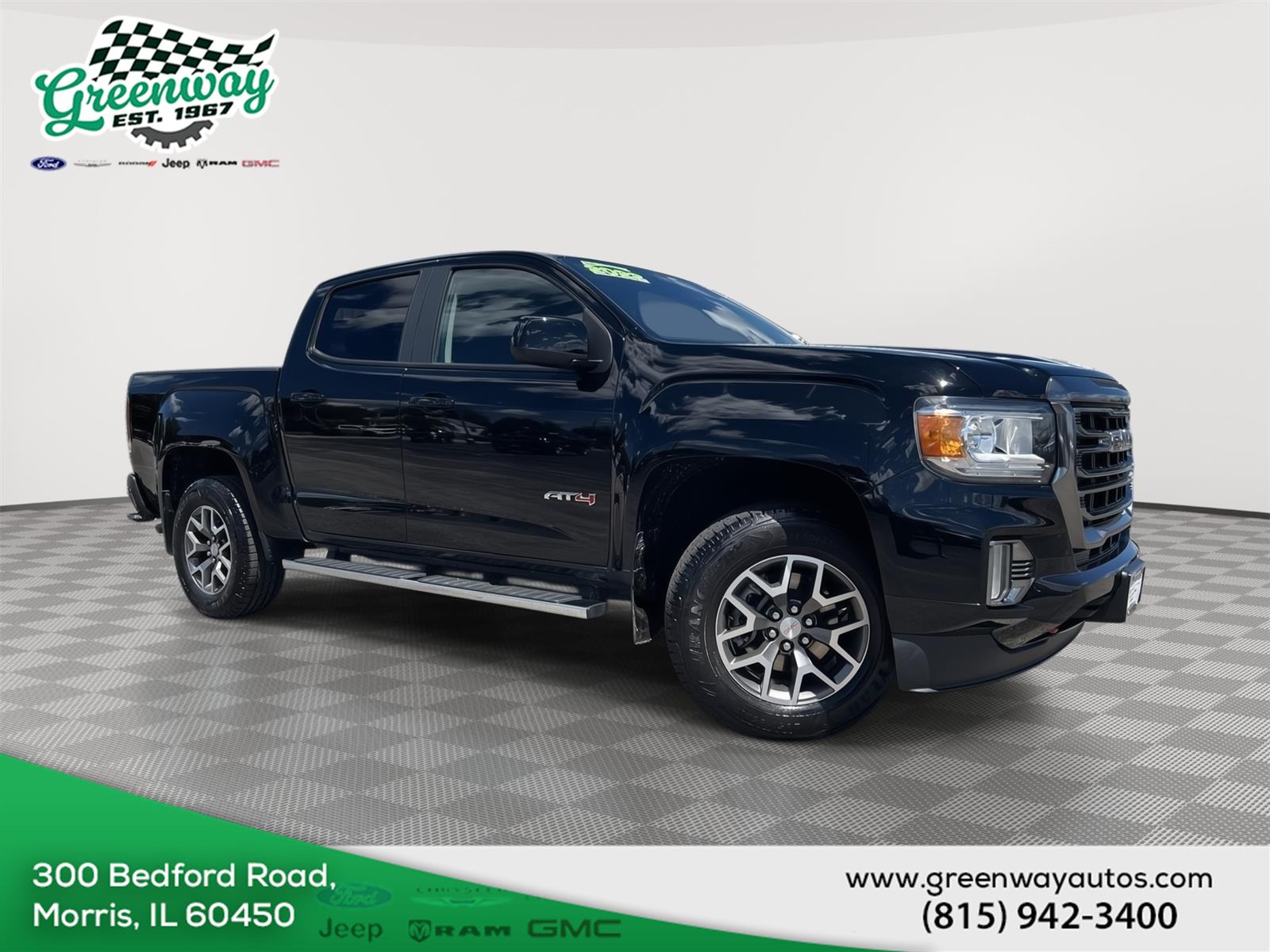 2022 GMC Canyon AT4 Crew Cab 4WD with Cloth