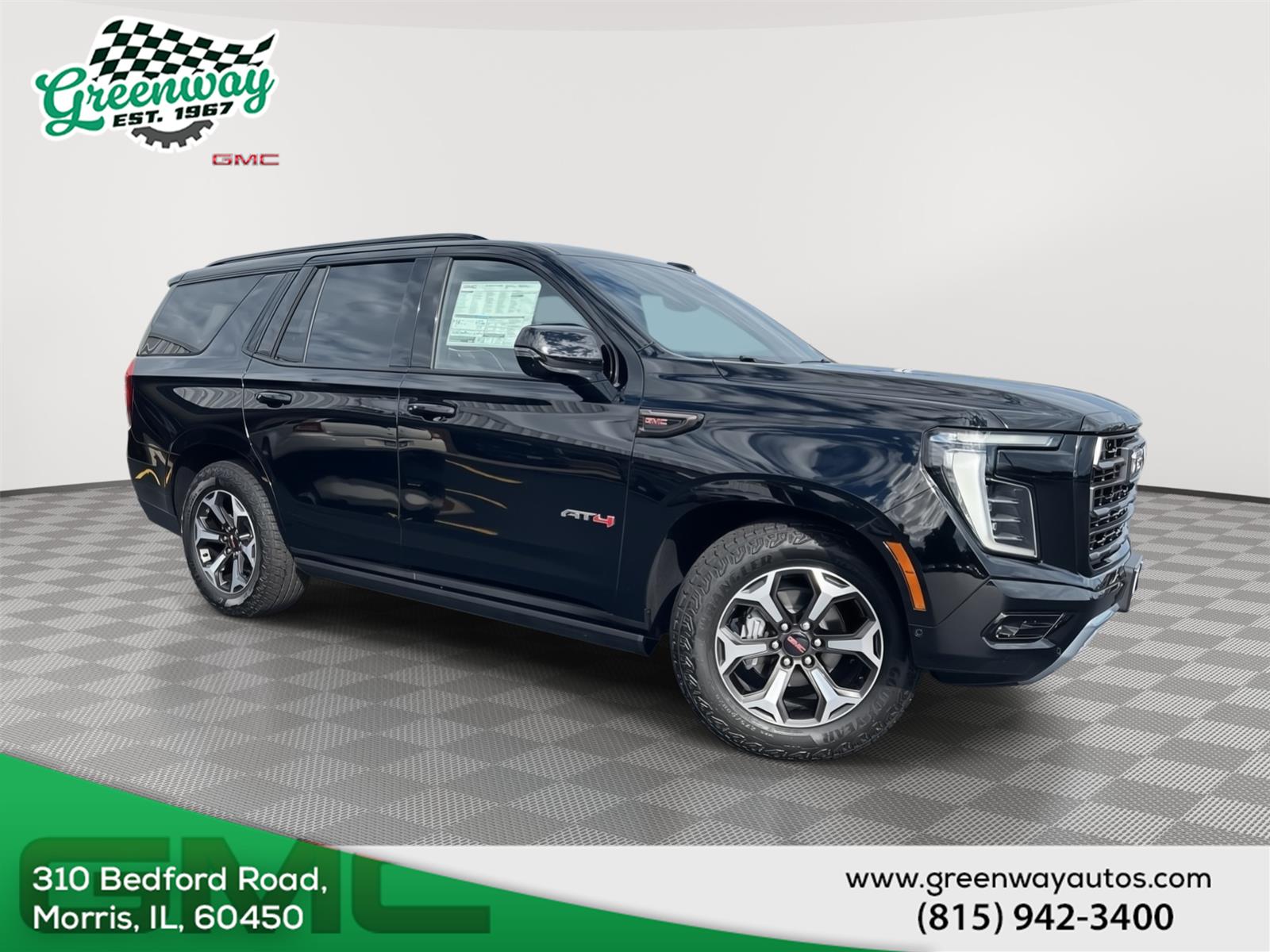 Onyx Black 2026 GMC Yukon SUV / Crossover Four-Wheel Drive Automatic