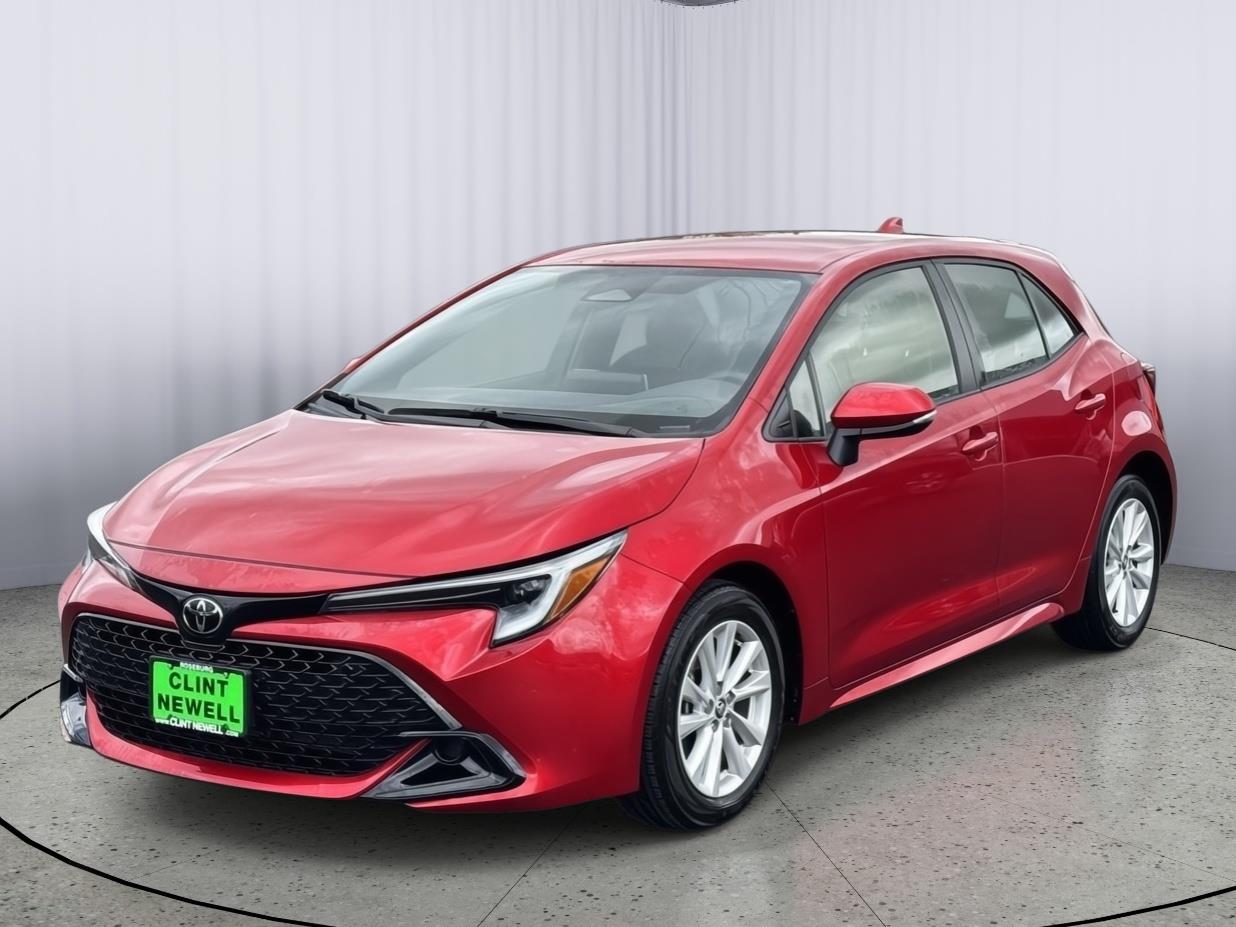 Finish Line Red 2024 Toyota Corolla Hatchback SE FWD Hatchback Front-Wheel Drive Continuously Variable Transmission