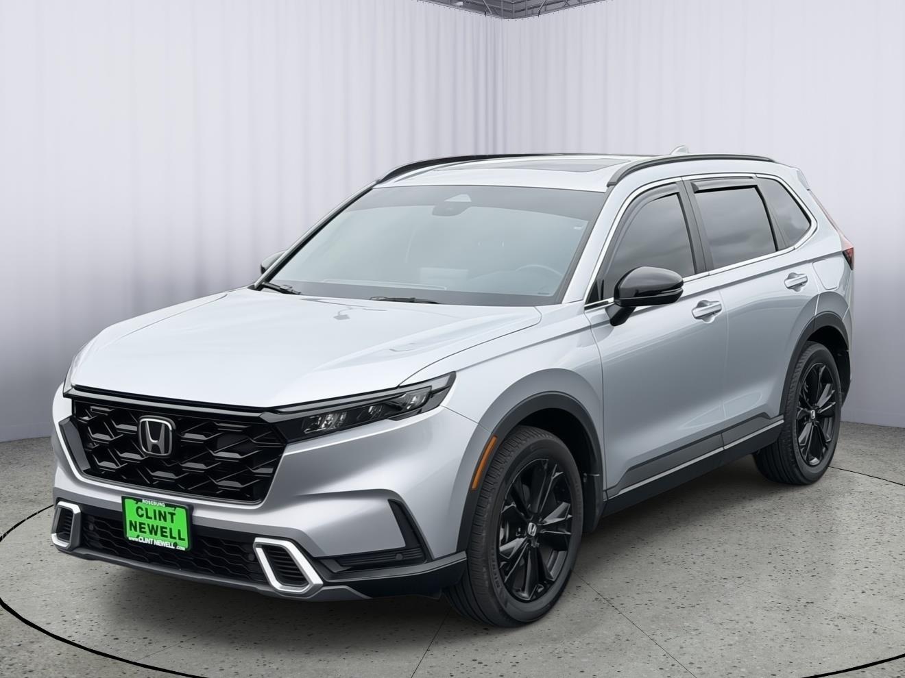 Solar Silver Metallic 2025 Honda CR-V Hybrid Sport Touring AWD SUV / Crossover All-Wheel Drive Continuously Variable Transmission