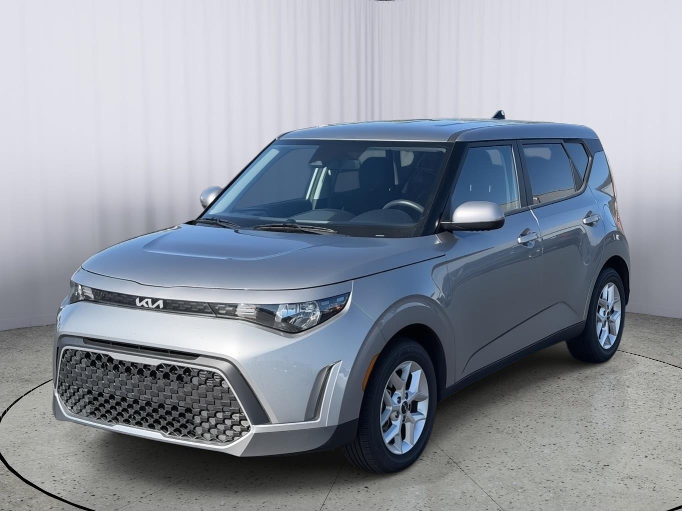 Steel Gray 2024 Kia Soul SUV / Crossover Front-Wheel Drive Continuously Variable Transmission