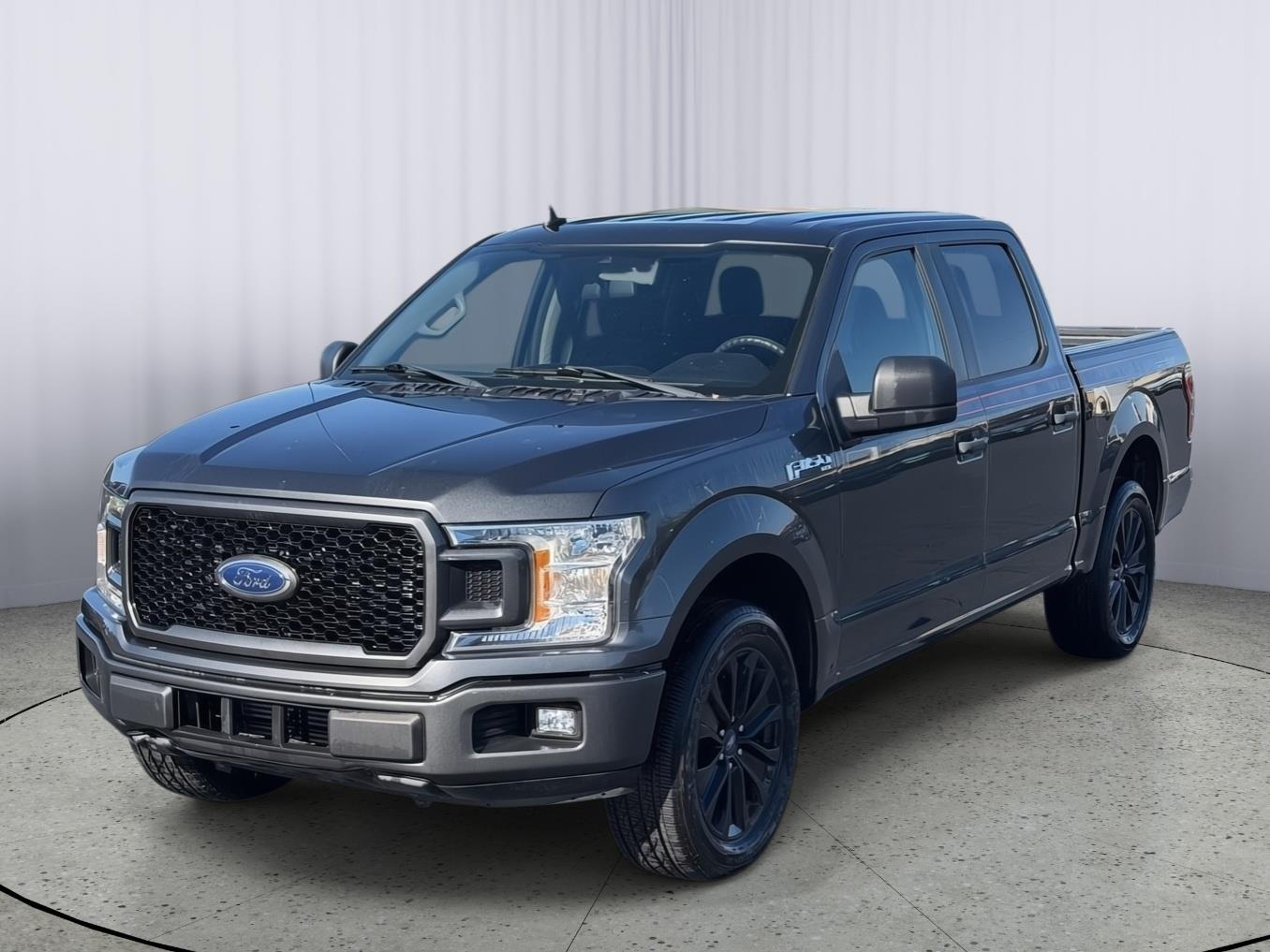 Gray (Magnetic Metallic) 2020 Ford F-150 Pickup Truck 4X2 6-Speed Automatic