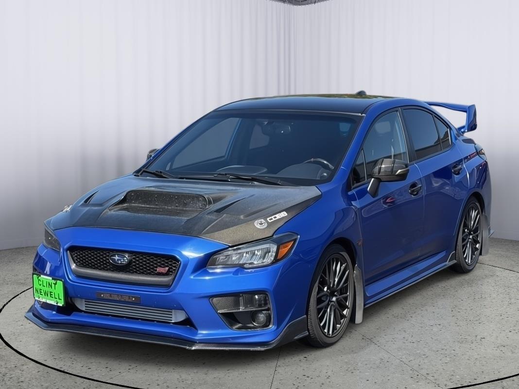 WR Blue Pearl 2016 Subaru WRX STI Sedan All-Wheel Drive Manual