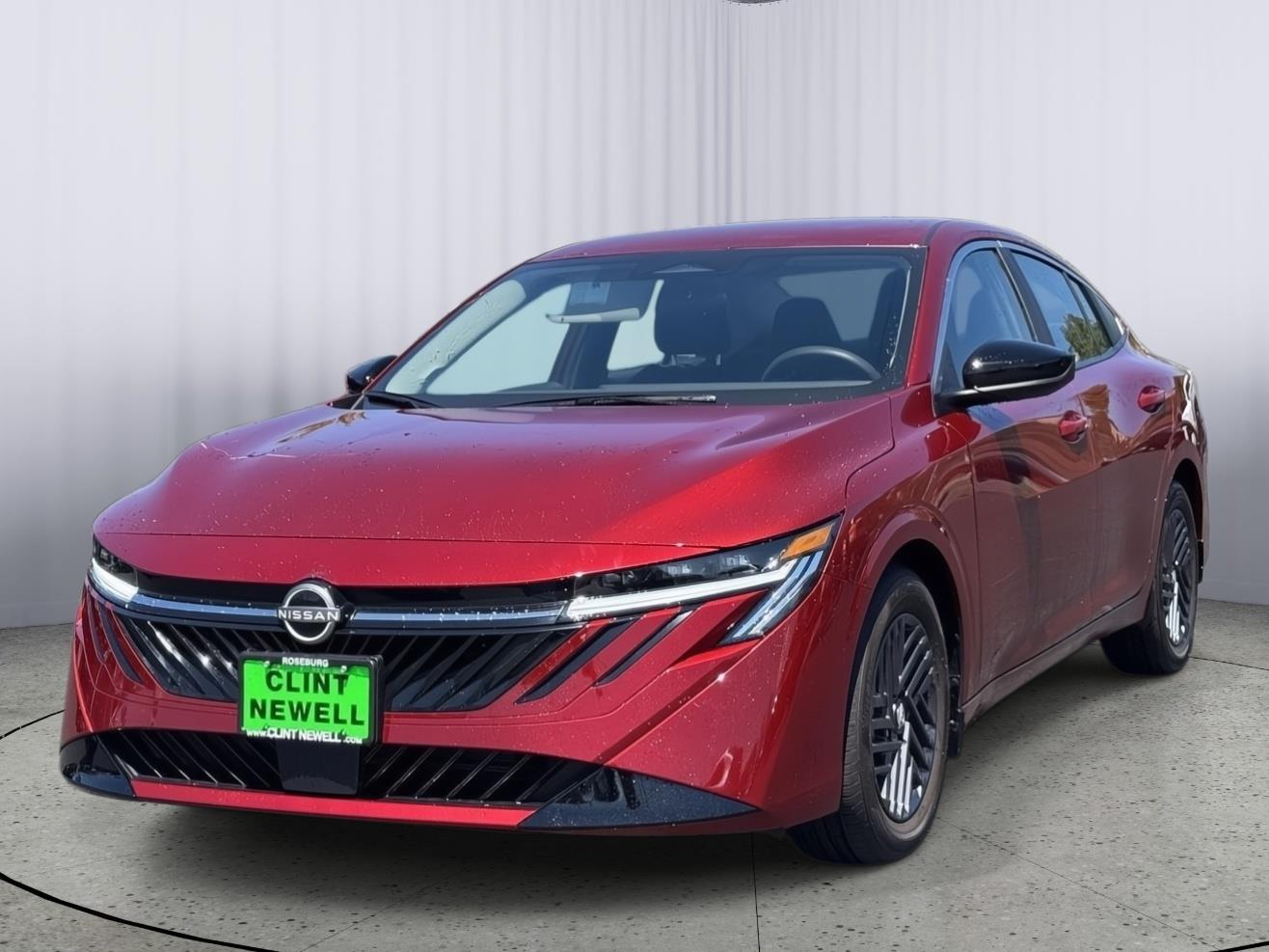 Red (Scarlet Ember Tintcoat) 2026 Nissan Sentra Sedan Front-Wheel Drive Continuously Variable Transmission