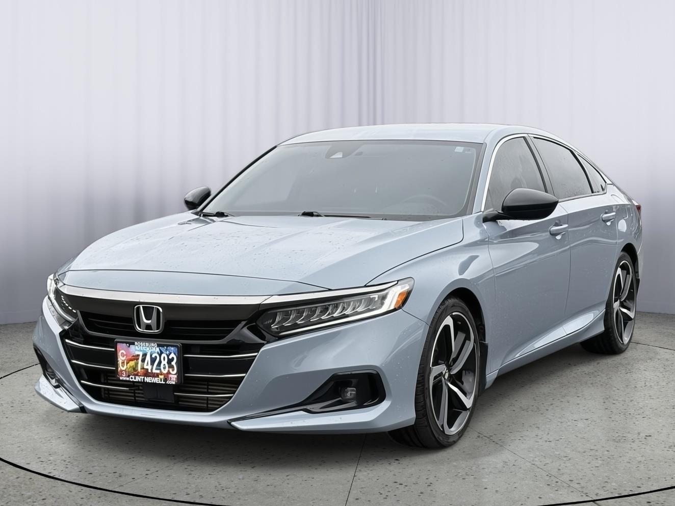 Sonic Gray Pearl 2022 Honda Accord Sedan Front-Wheel Drive Continuously Variable Transmission