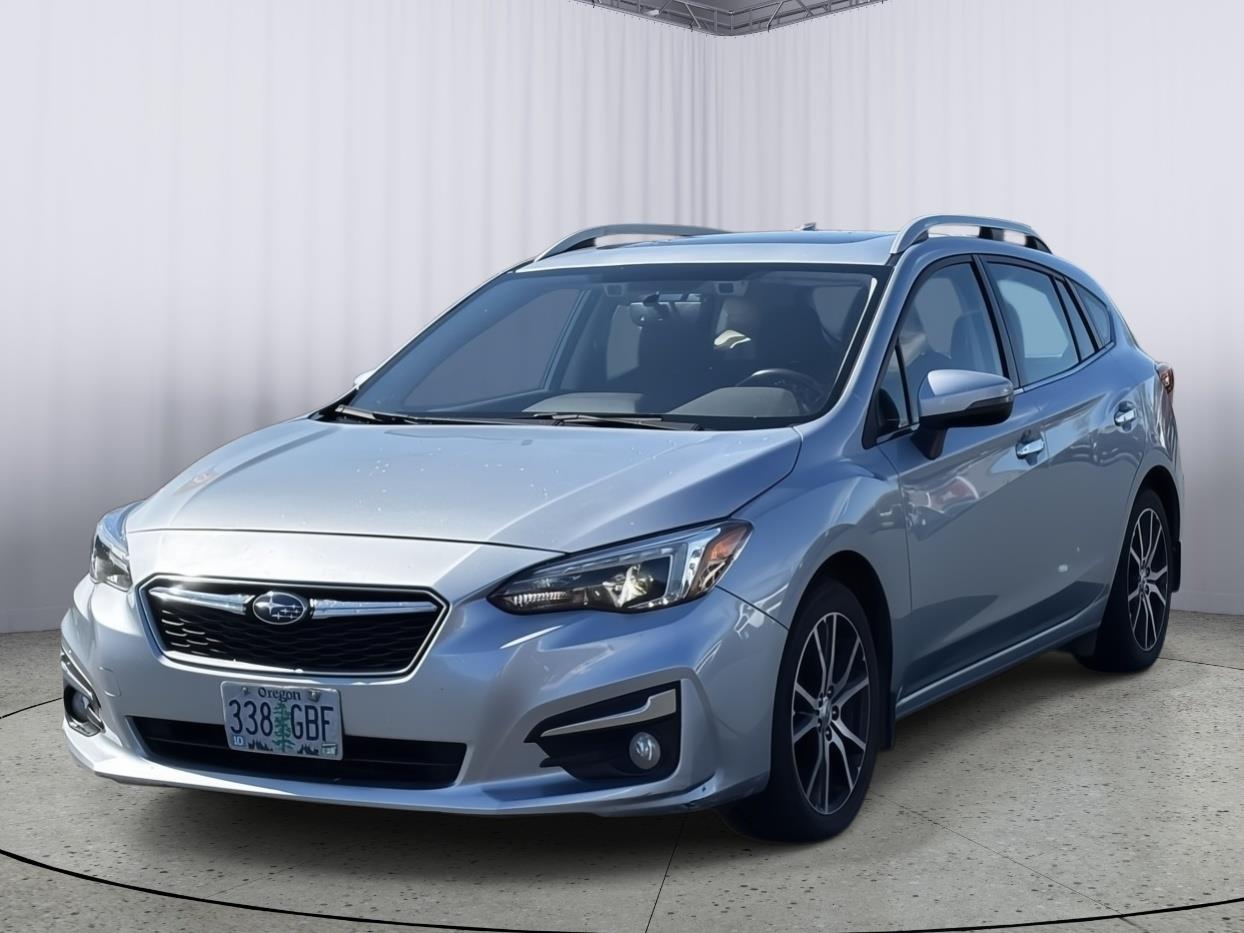 Ice Silver Metallic 2017 Subaru Impreza Hatchback All-Wheel Drive Continuously Variable Transmission
