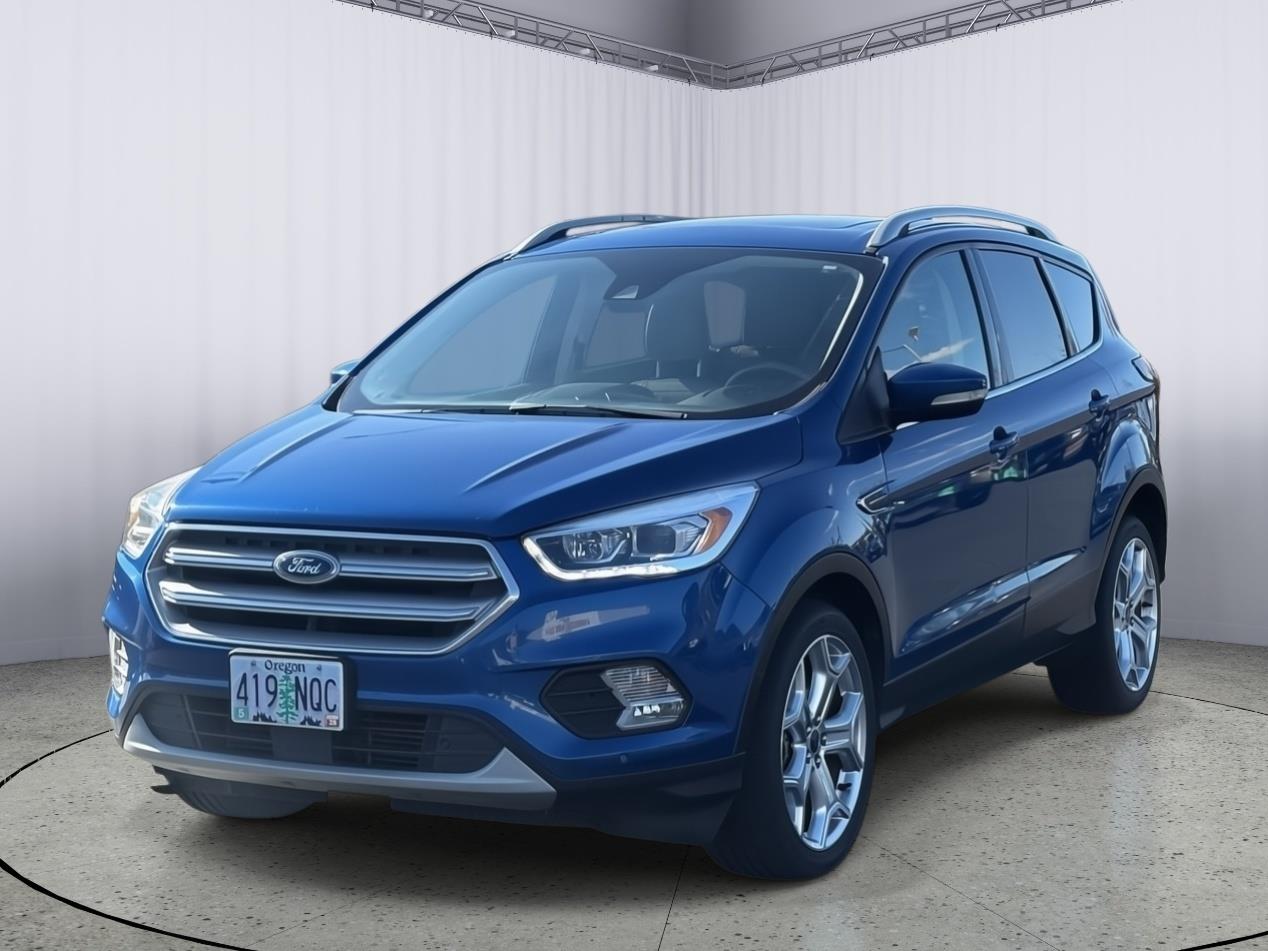 Lightning Blue Metallic 2019 Ford Escape SUV / Crossover All-Wheel Drive 6-Speed Automatic