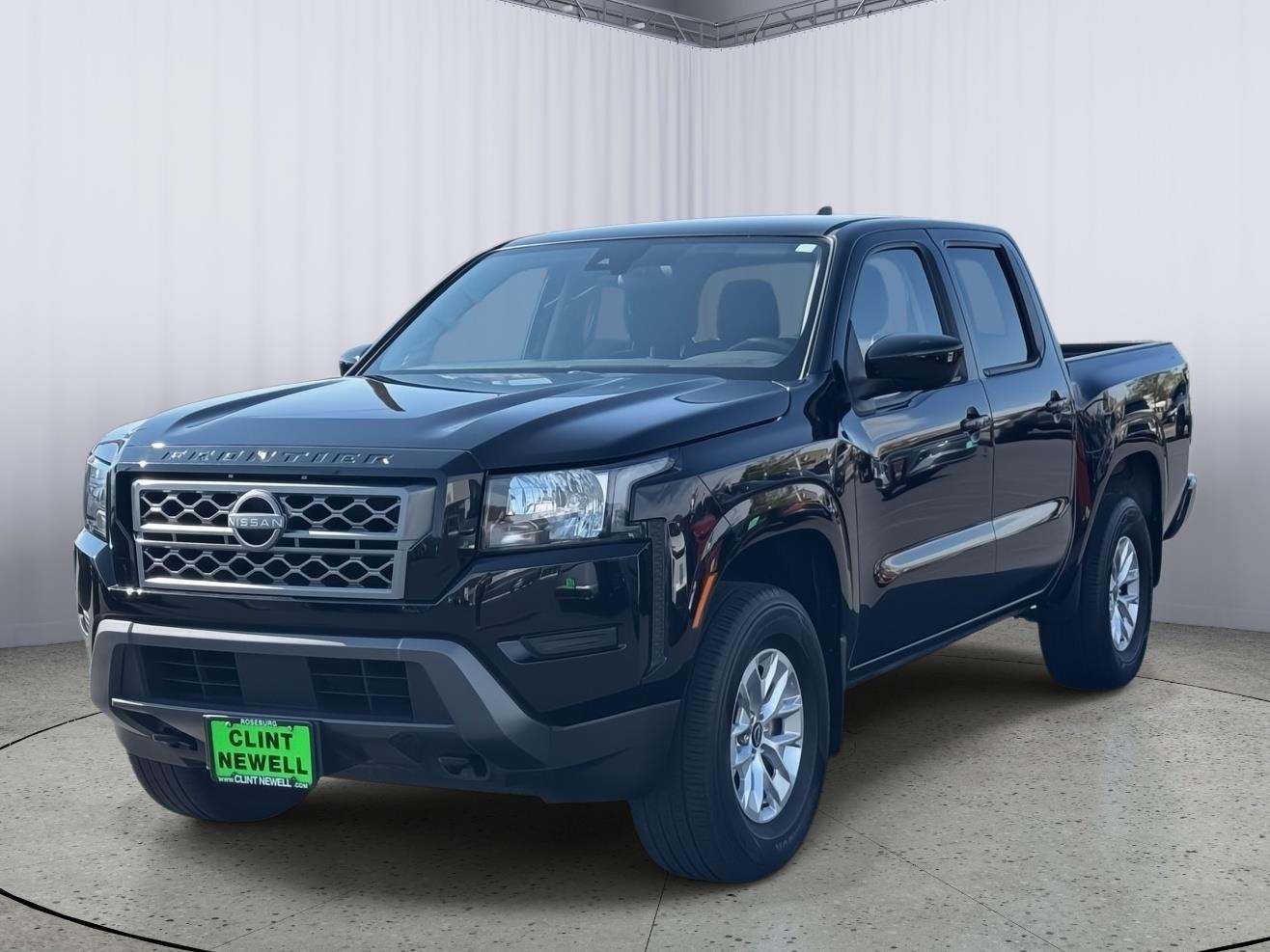 Super Black 2024 Nissan Frontier Pickup Truck Four-Wheel Drive Automatic