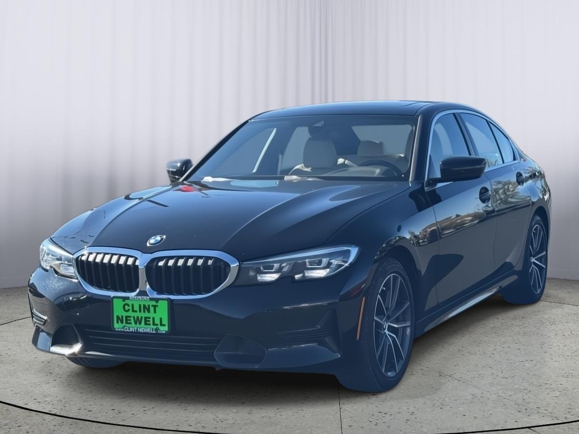 Jet Black 2020 BMW 3 Series Sedan All-Wheel Drive Automatic