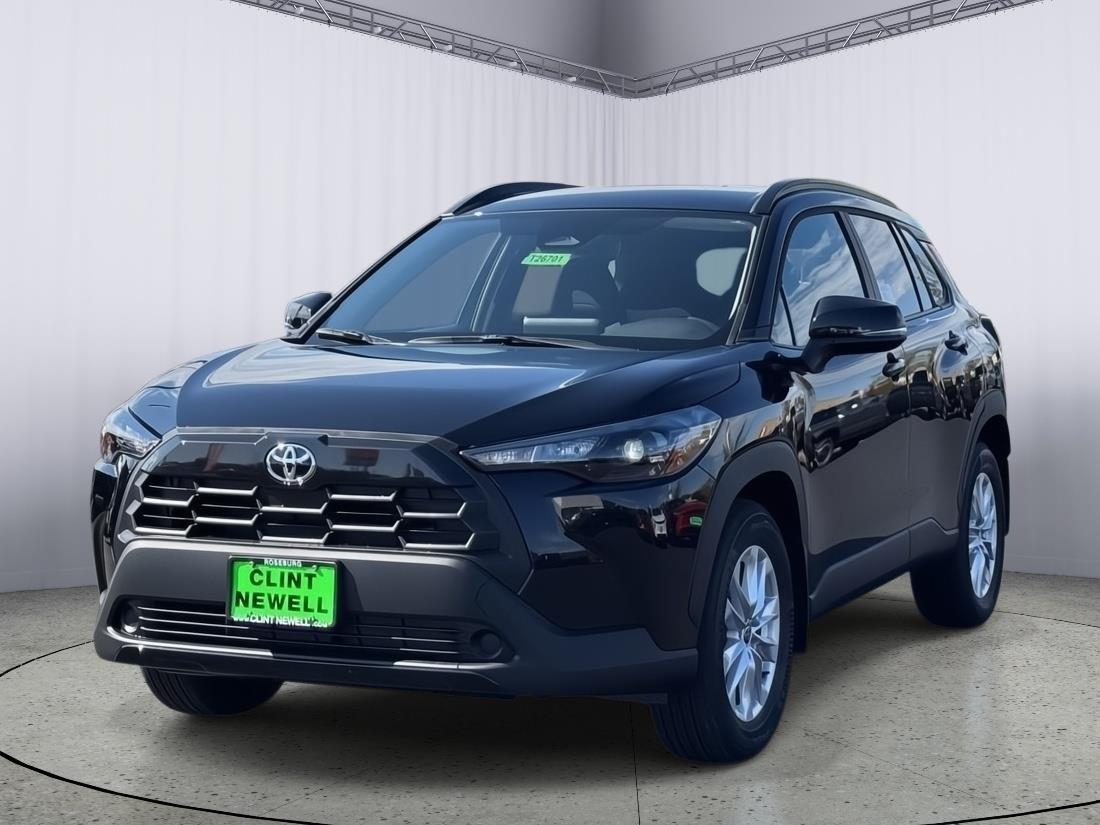 Jet Black 2026 Toyota Corolla Cross SUV / Crossover All-Wheel Drive Continuously Variable Transmission