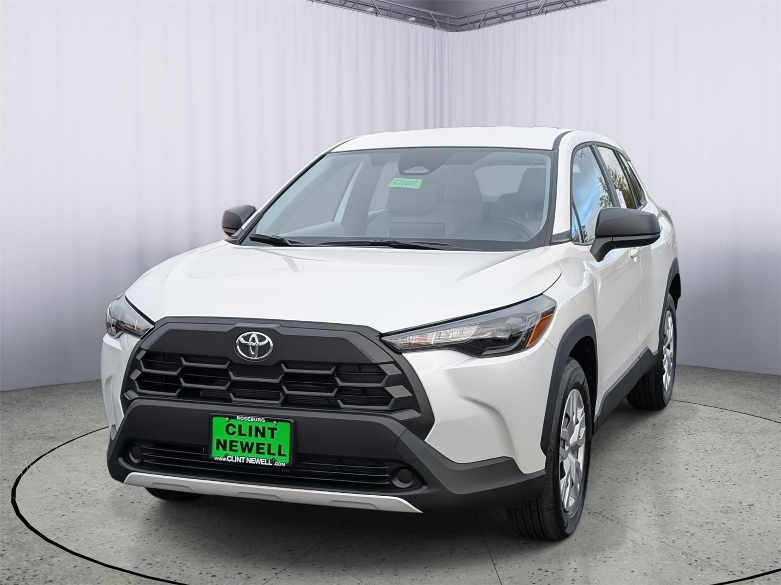 White (Wind Chill Pearl) 2026 Toyota Corolla Cross SUV / Crossover All-Wheel Drive Continuously Variable Transmission
