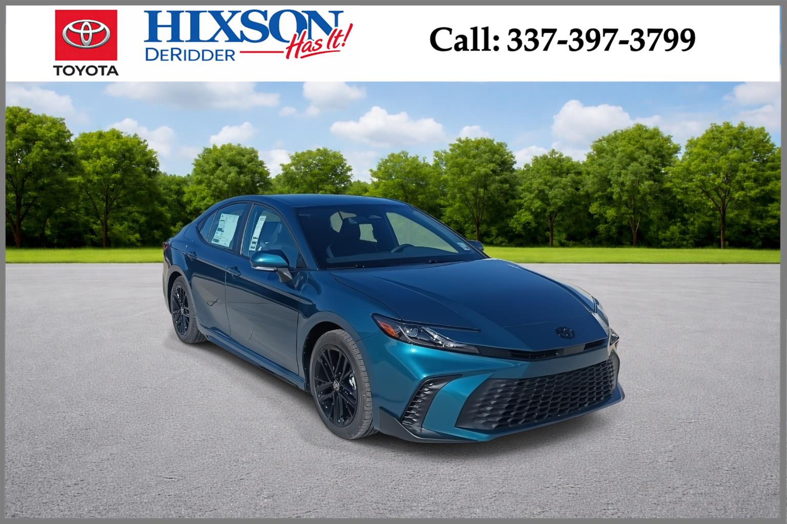 Ocean Gem 2026 Toyota Camry SE FWD Sedan Front-Wheel Drive Continuously Variable Transmission