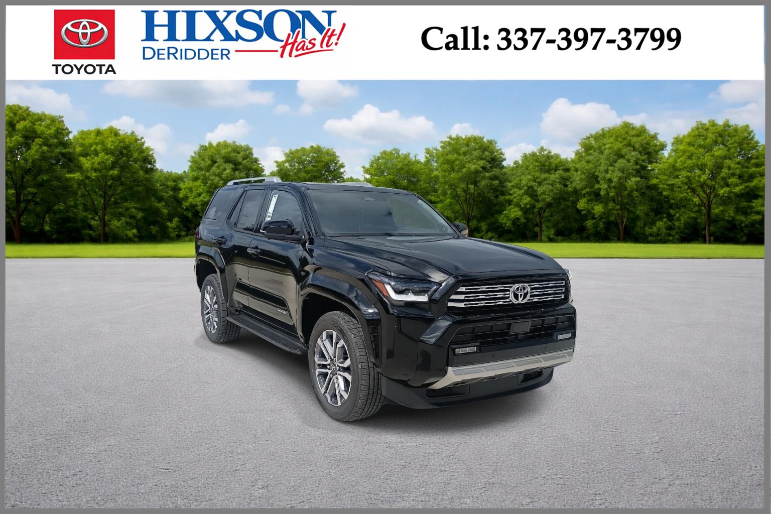 Black 2026 Toyota 4Runner Limited 4WD SUV / Crossover All-Wheel Drive 8-Speed Automatic