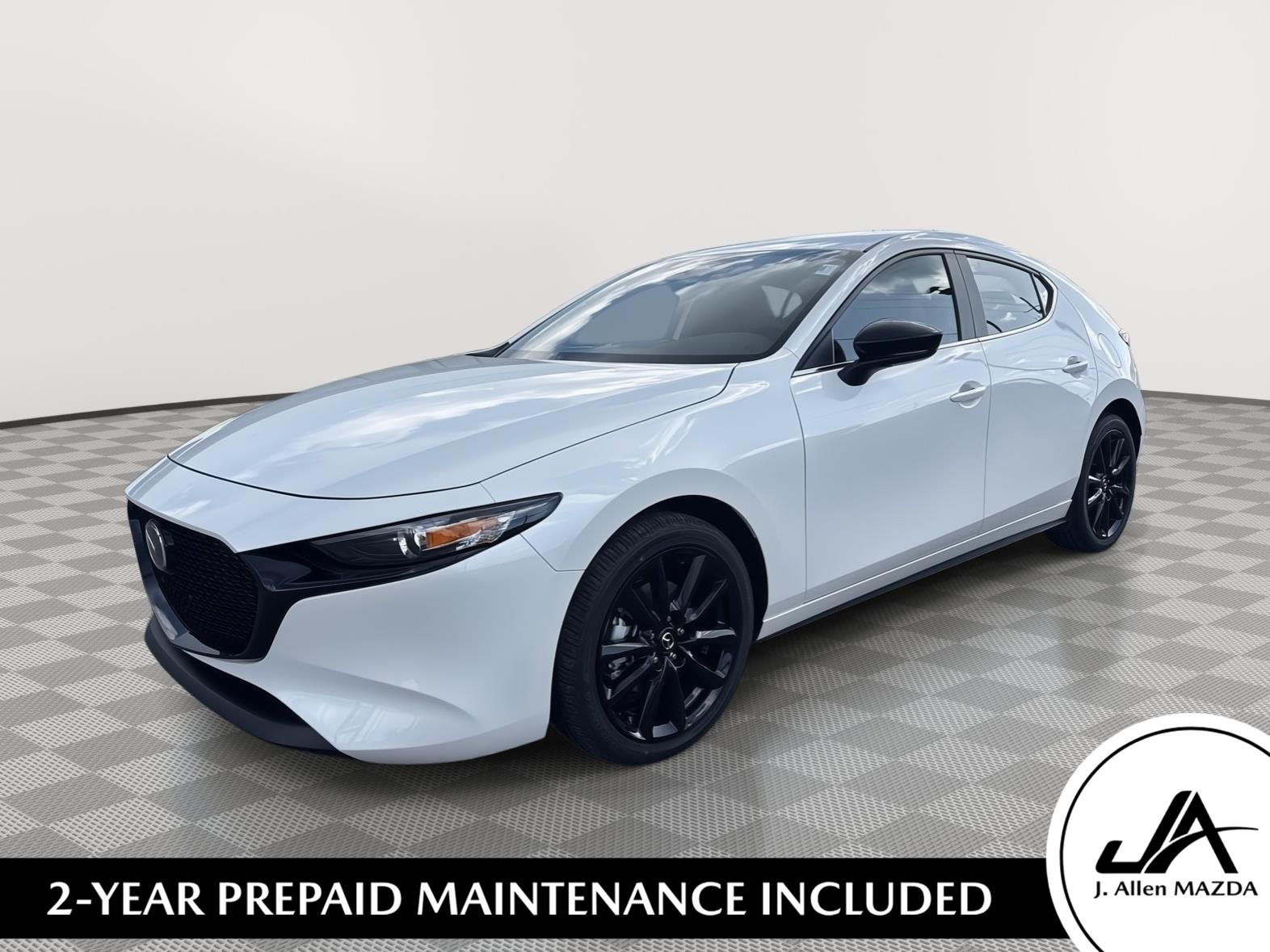 Snowflake White Pearl Mica 2026 Mazda MAZDA3 Hatchback All-Wheel Drive Automatic