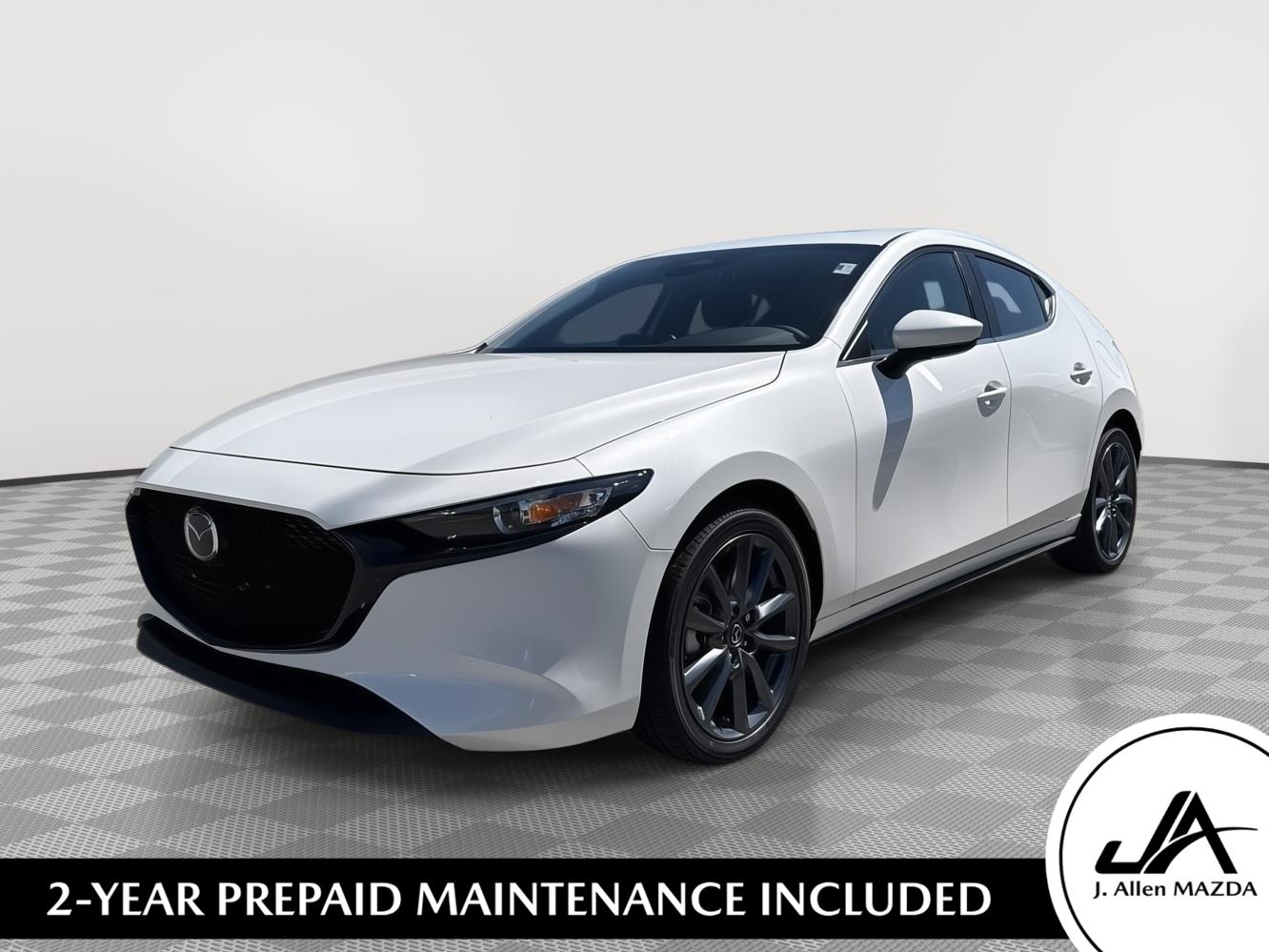 Snowflake White Pearl Mica 2026 Mazda MAZDA3 Hatchback Front-Wheel Drive Automatic