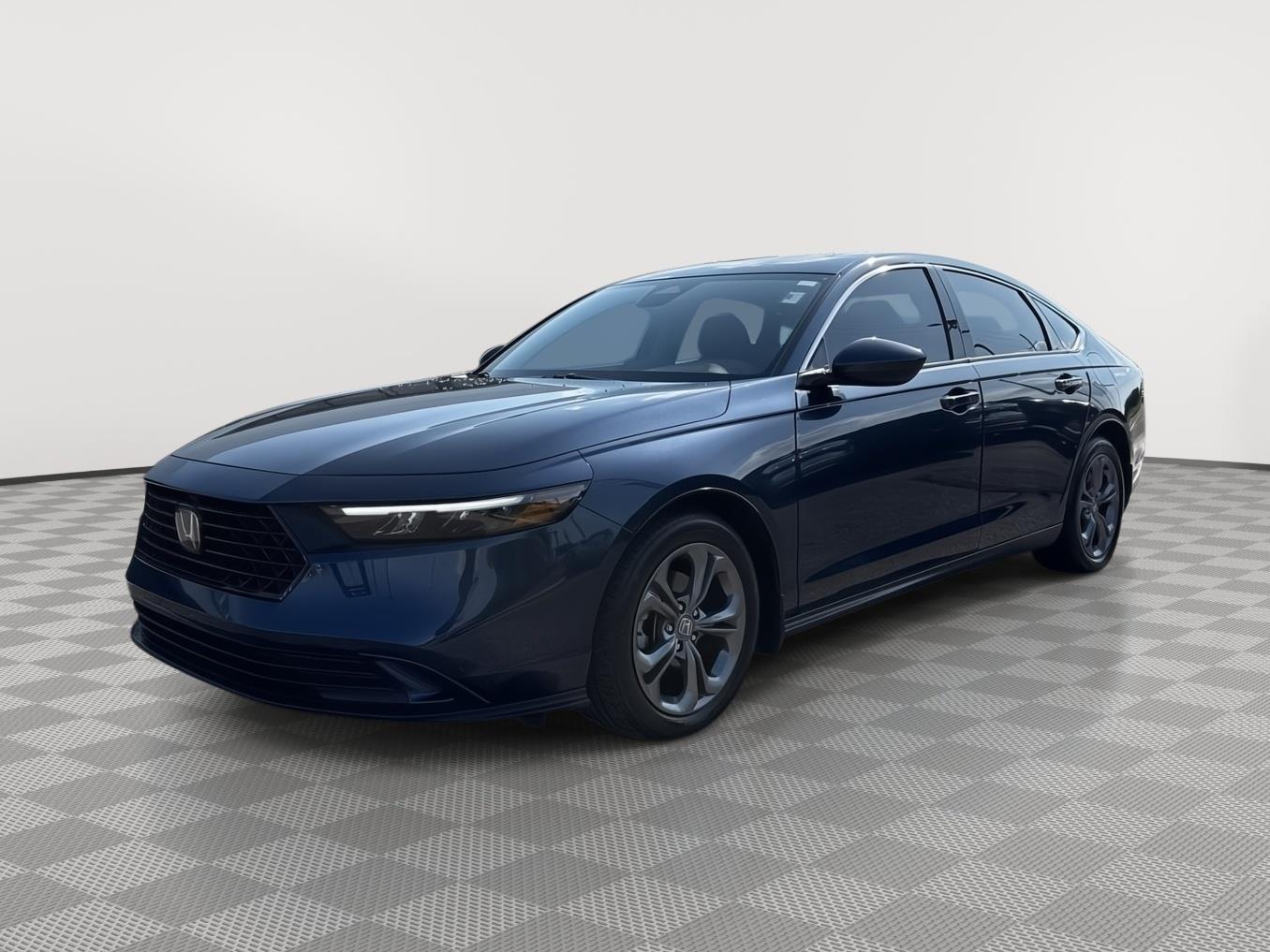 Canyon River Blue Metallic 2024 Honda Accord Sedan Front-Wheel Drive Continuously Variable Transmission