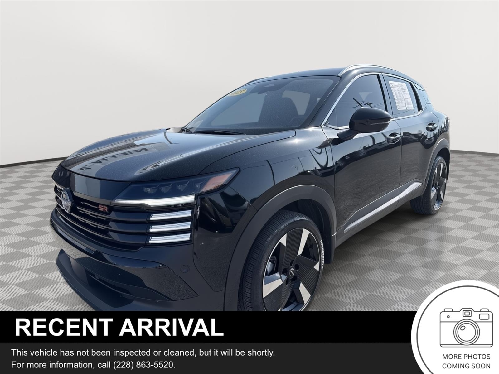 Super Black 2025 Nissan Kicks SUV / Crossover All-Wheel Drive Continuously Variable Transmission