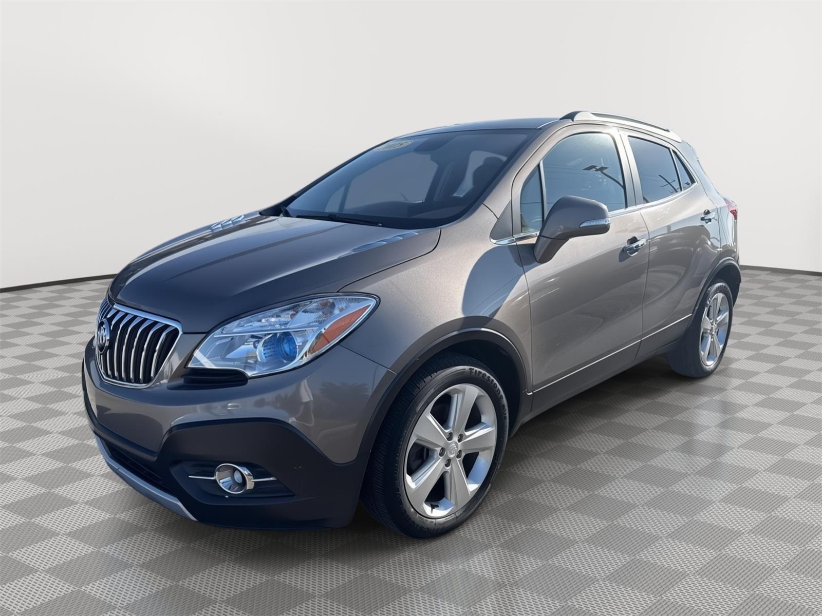 Cocoa Silver Metallic 2015 Buick Encore SUV / Crossover Front-Wheel Drive 6-Speed Automatic Overdrive