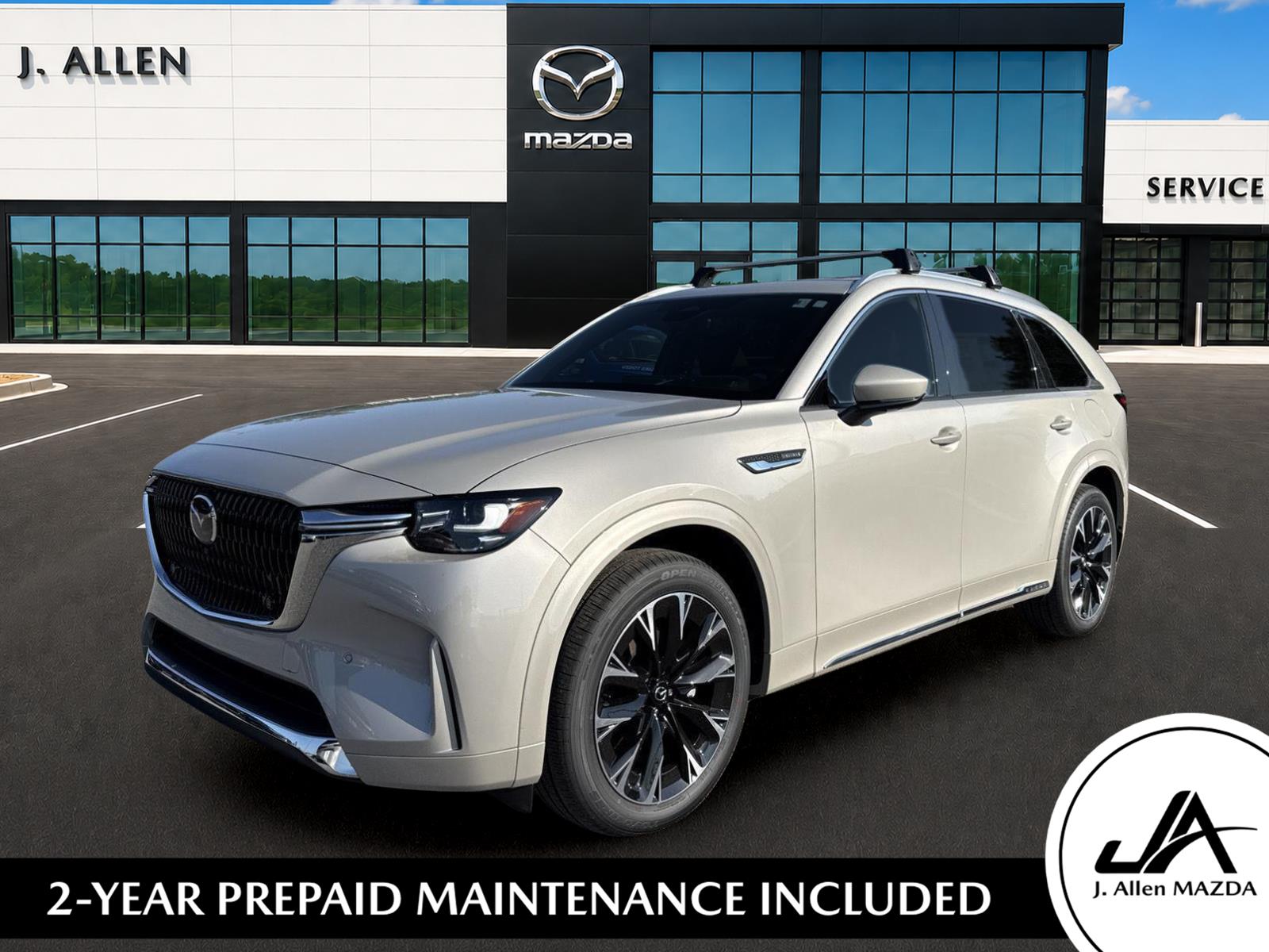 Gray (Platinum Quartz) 2026 Mazda CX-90 SUV / Crossover All-Wheel Drive Automatic