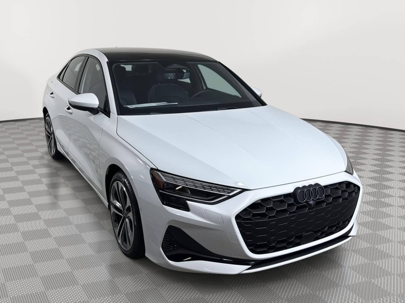 Glacier White Metallic 2026 Audi A3 quattro Premium Plus 40 TFSI Sedan All-Wheel Drive Automatic