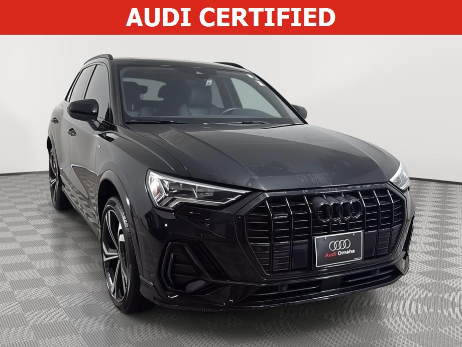 Mythos Black Metallic 2023 Audi Q3 quattro Premium Plus S Line 45 TFSI SUV / Crossover All-Wheel Drive Automatic