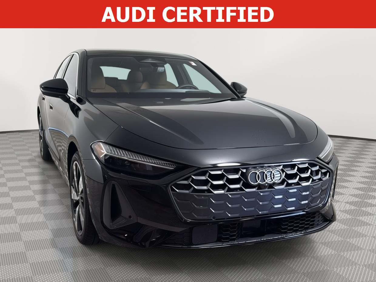 Black 2025 Audi A5 Sedan All-Wheel Drive 