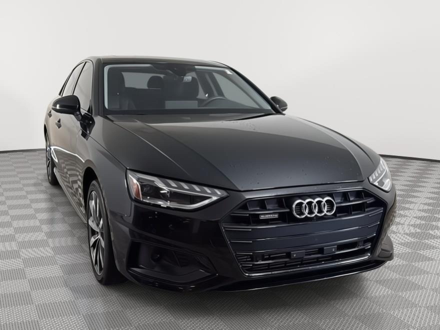 Black 2023 Audi A4 Sedan All-Wheel Drive Automatic