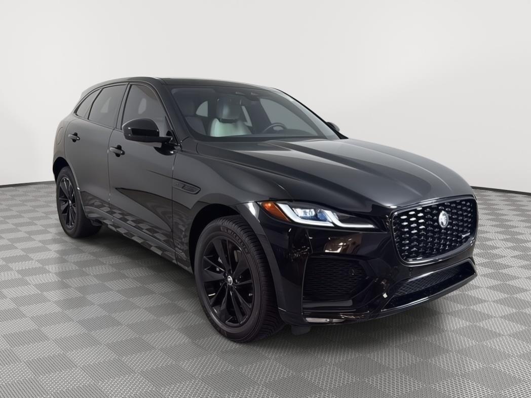 Santorini Black Metallic 2024 Jaguar F-PACE SUV / Crossover All-Wheel Drive Automatic