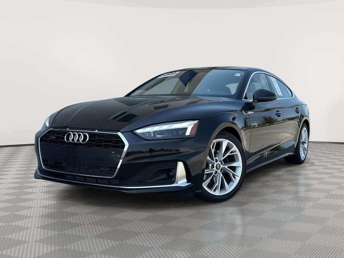 Black 2023 Audi A5 Sportback Sedan All-Wheel Drive Automatic