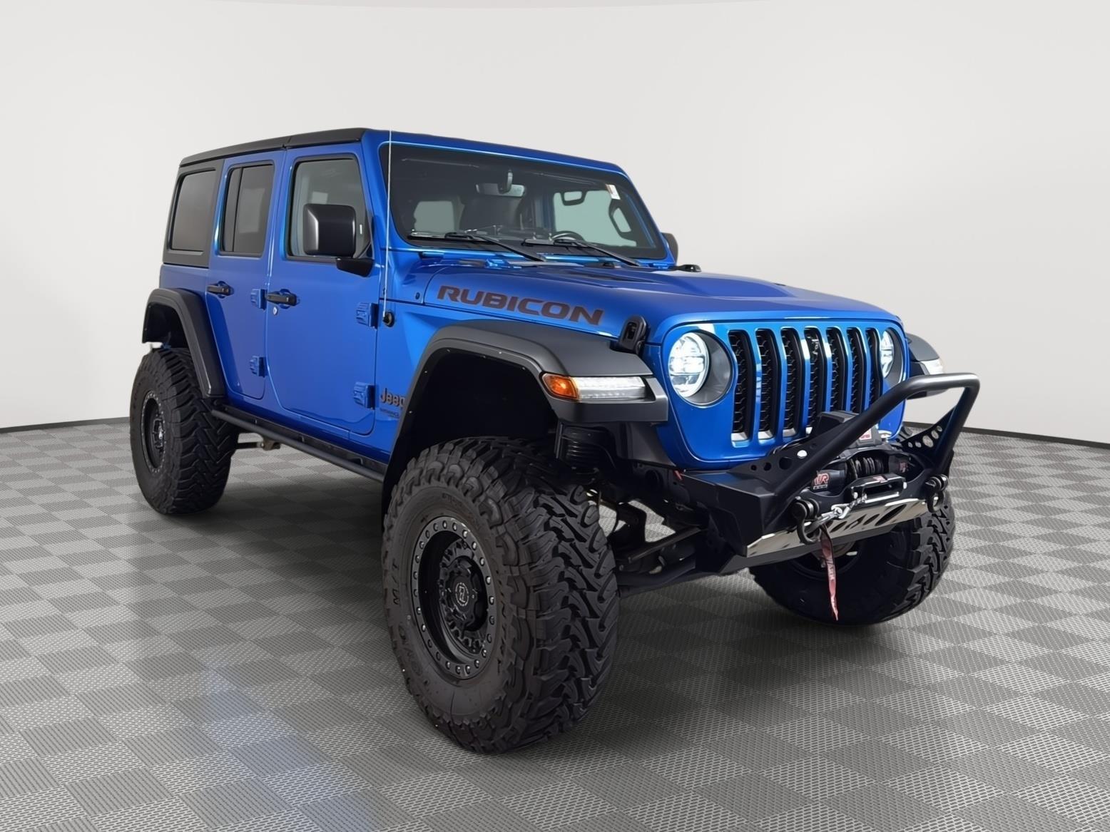 Hydro Blue Pearlcoat 2022 Jeep Wrangler SUV / Crossover Four-Wheel Drive Automatic
