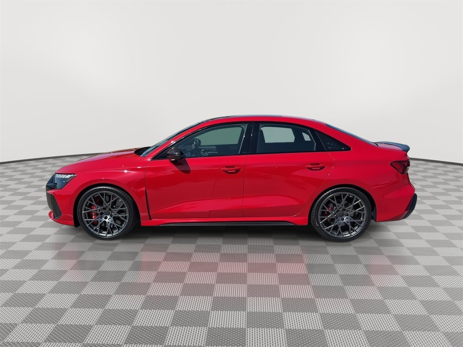 progressive red metallic 2026 Audi RS 3 Sedan All-Wheel Drive Automatic