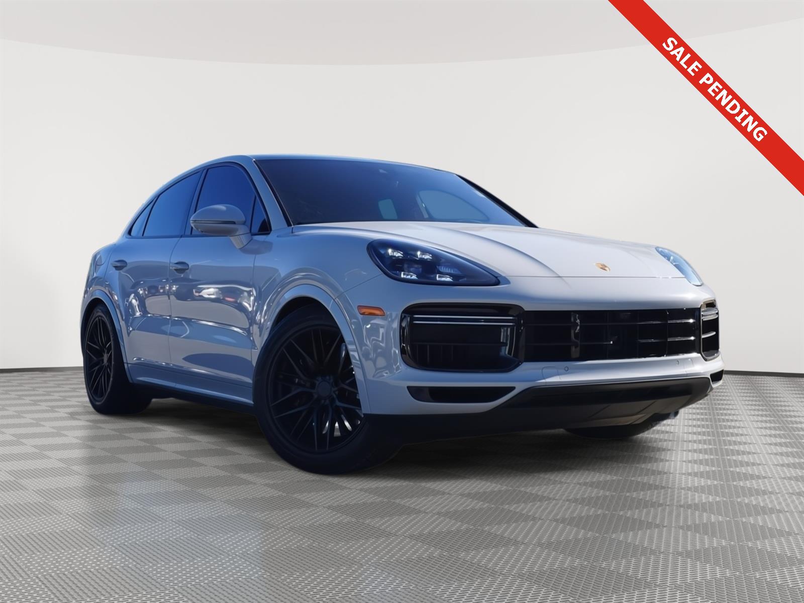 Chalk 2022 Porsche Cayenne Coupe Turbo AWD Coupe All-Wheel Drive Automatic