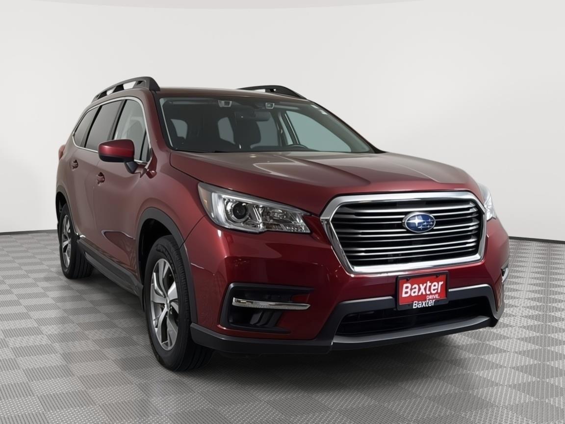 Crimson Red Pearl 2019 Subaru Ascent Premium 8-Passenger AWD SUV / Crossover All-Wheel Drive Continuously Variable Transmission