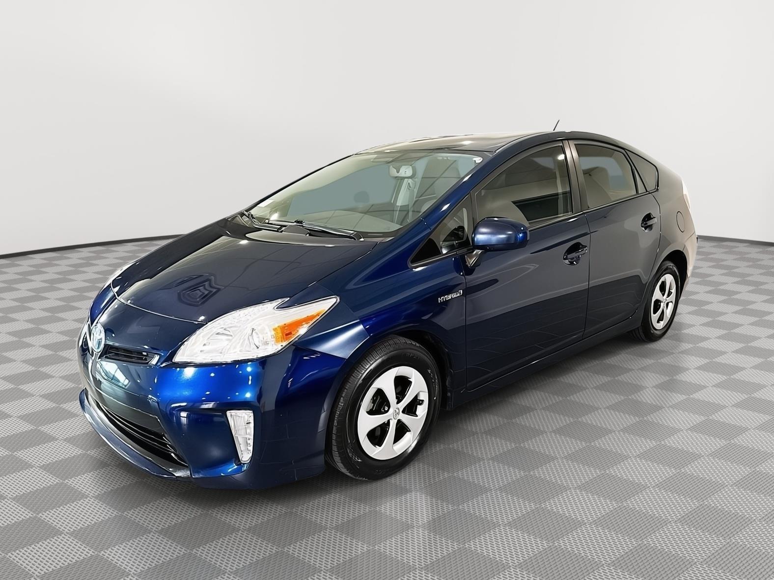Nautical Blue Metallic 2014 Toyota Prius Four Hatchback Front-Wheel Drive Continuously Variable Transmission