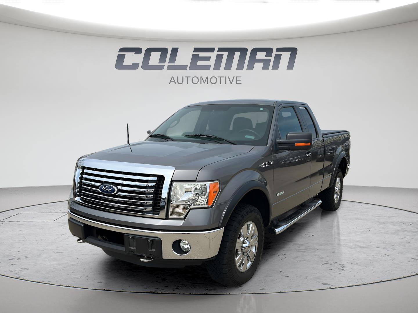 Gray (Sterling Grey Metallic) 2011 Ford F-150 FX4 SuperCab 4WD Pickup Truck Four-Wheel Drive 6-Speed Automatic