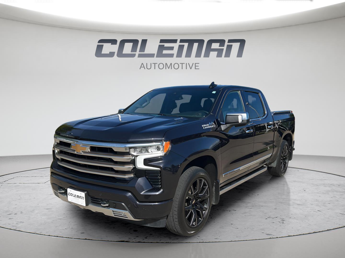 Black 2022 Chevrolet Silverado 1500 Pickup Truck Four-Wheel Drive Automatic