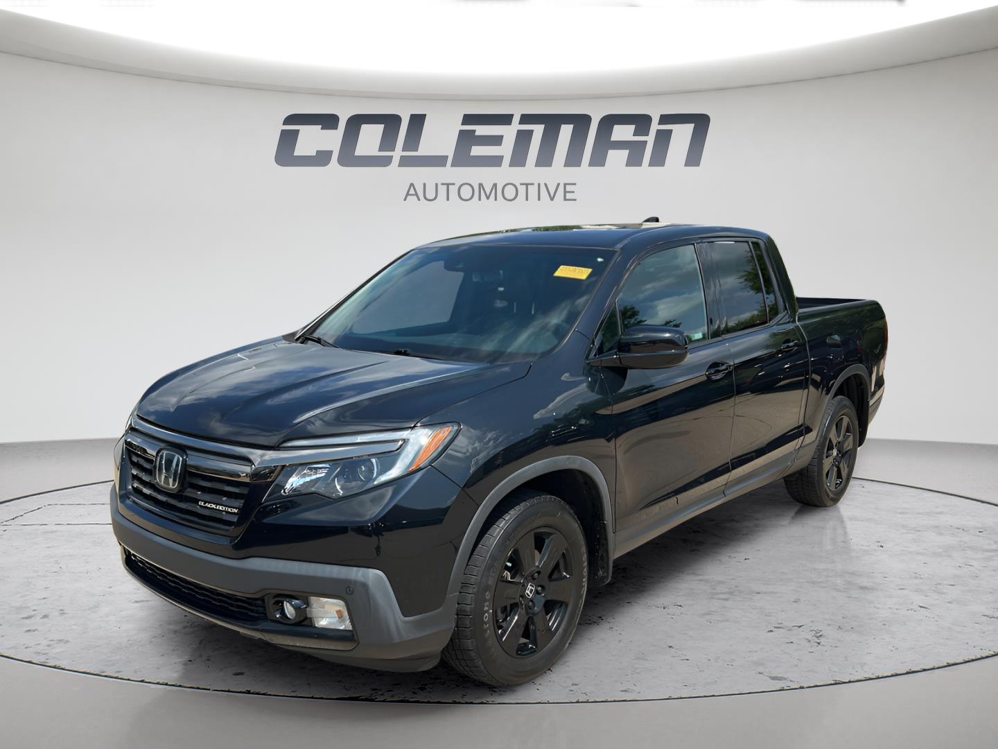 Crystal Black Pearl 2020 Honda Ridgeline Pickup Truck All-Wheel Drive 9-Speed Automatic