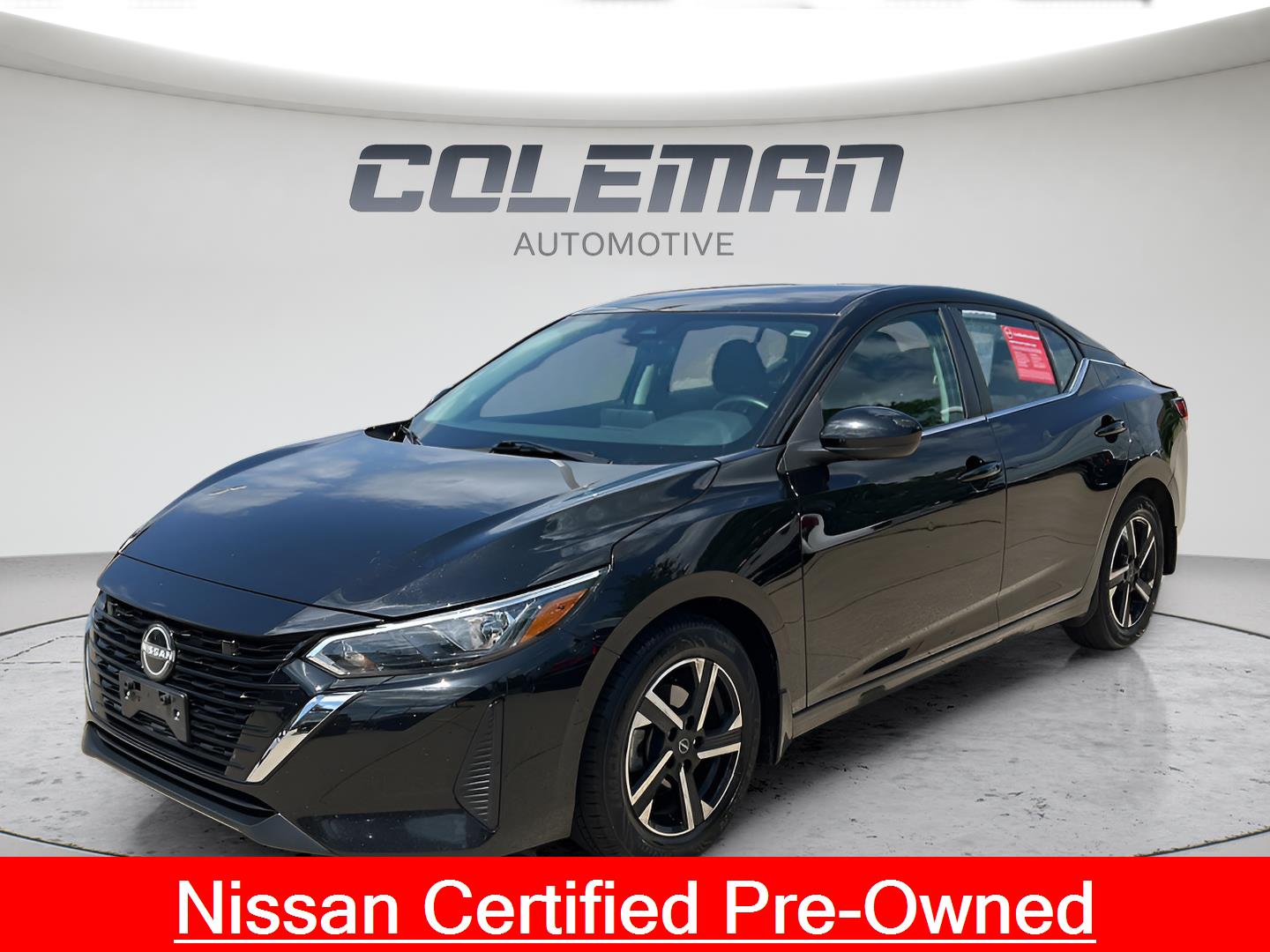 Super Black 2024 Nissan Sentra Sedan Front-Wheel Drive Continuously Variable Transmission